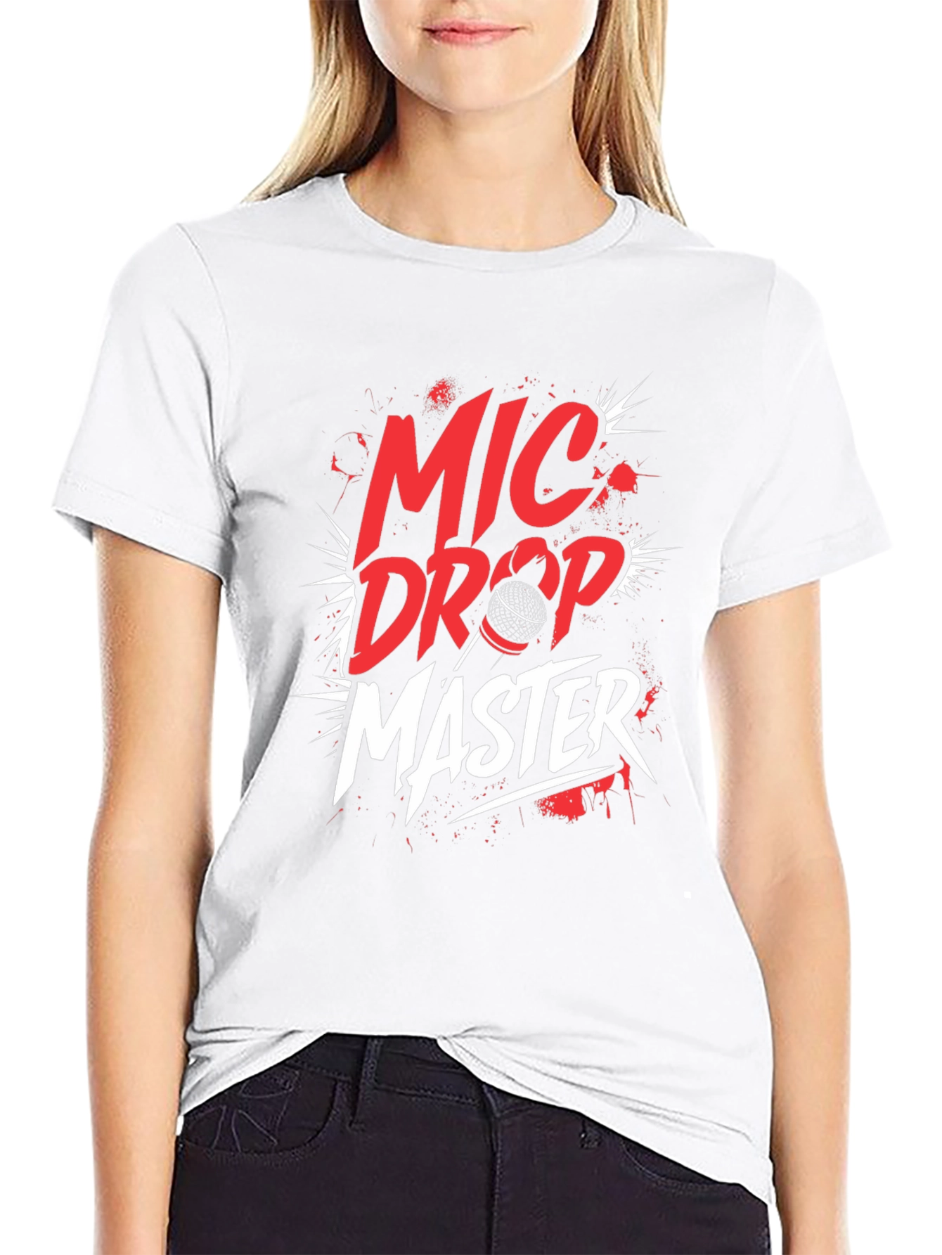 Mic Drop Master Graphic T-Shirt