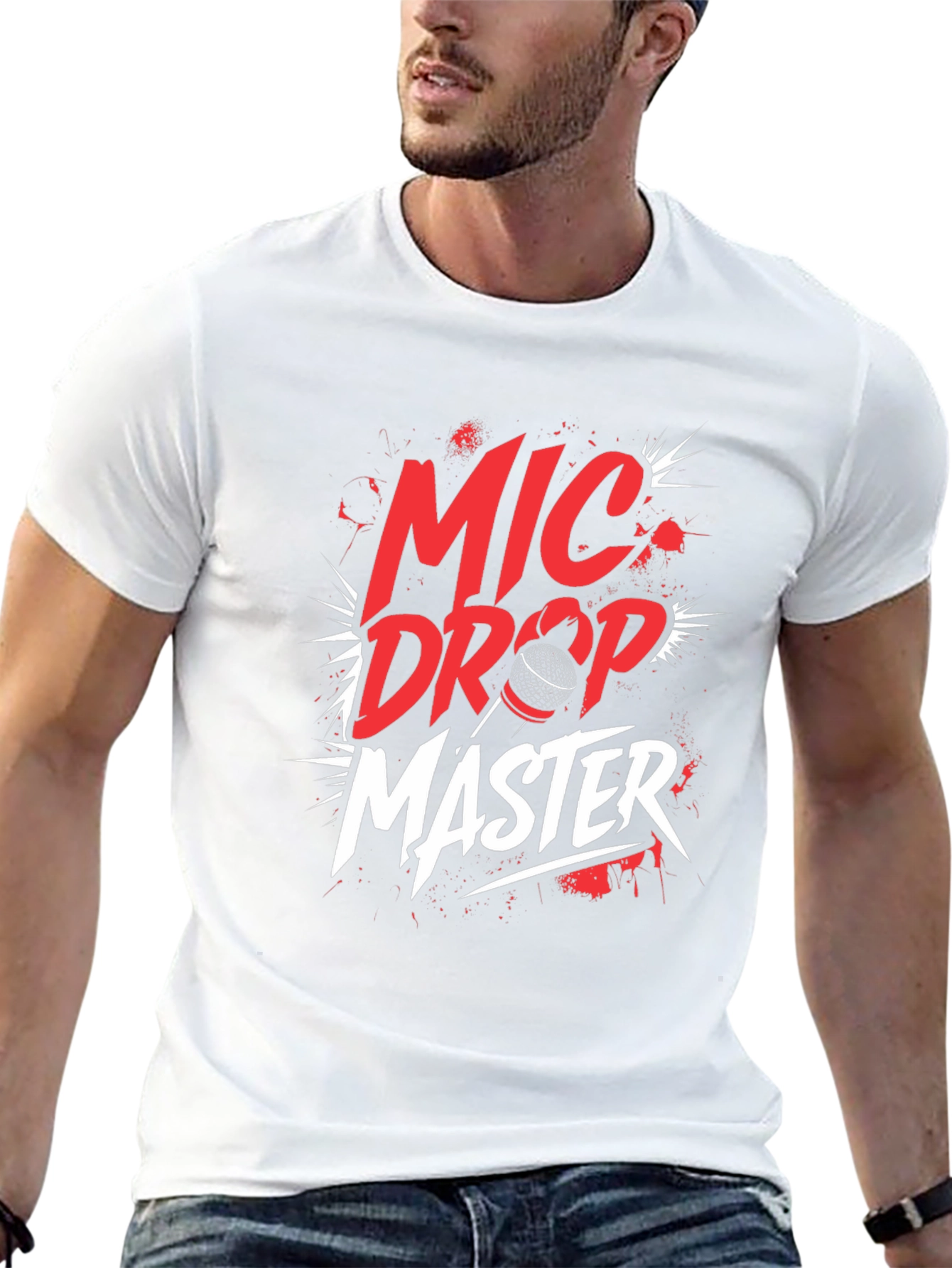 Mic Drop Master Graphic T-Shirt