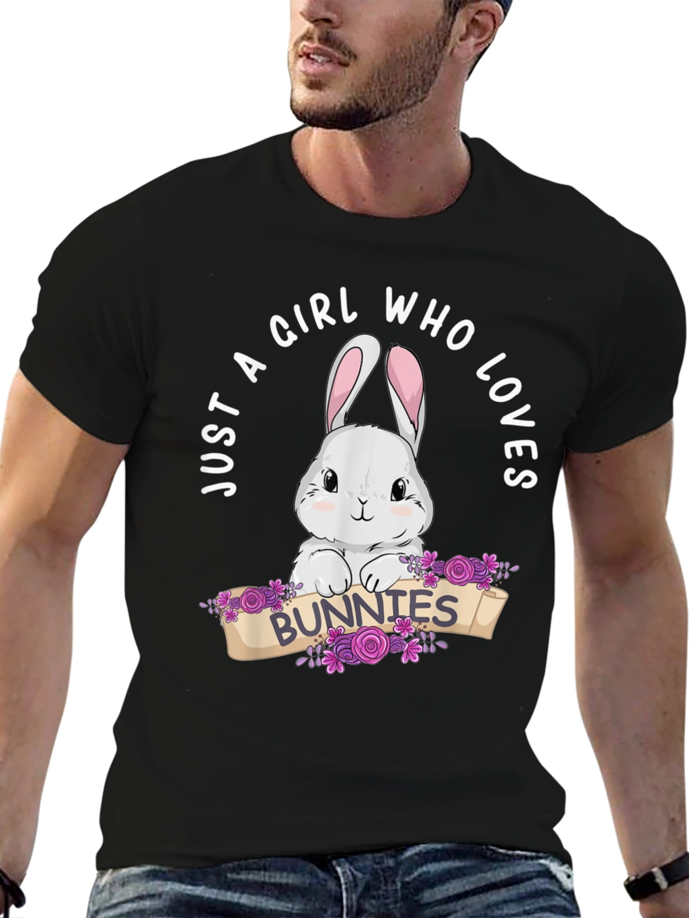 Just A Girl Who Loves Bunnies T-Shirt