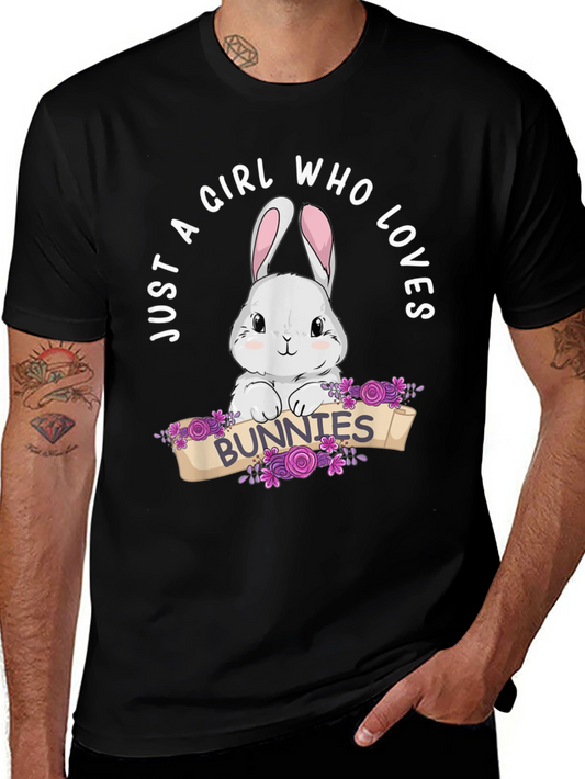Just A Girl Who Loves Bunnies T-Shirt