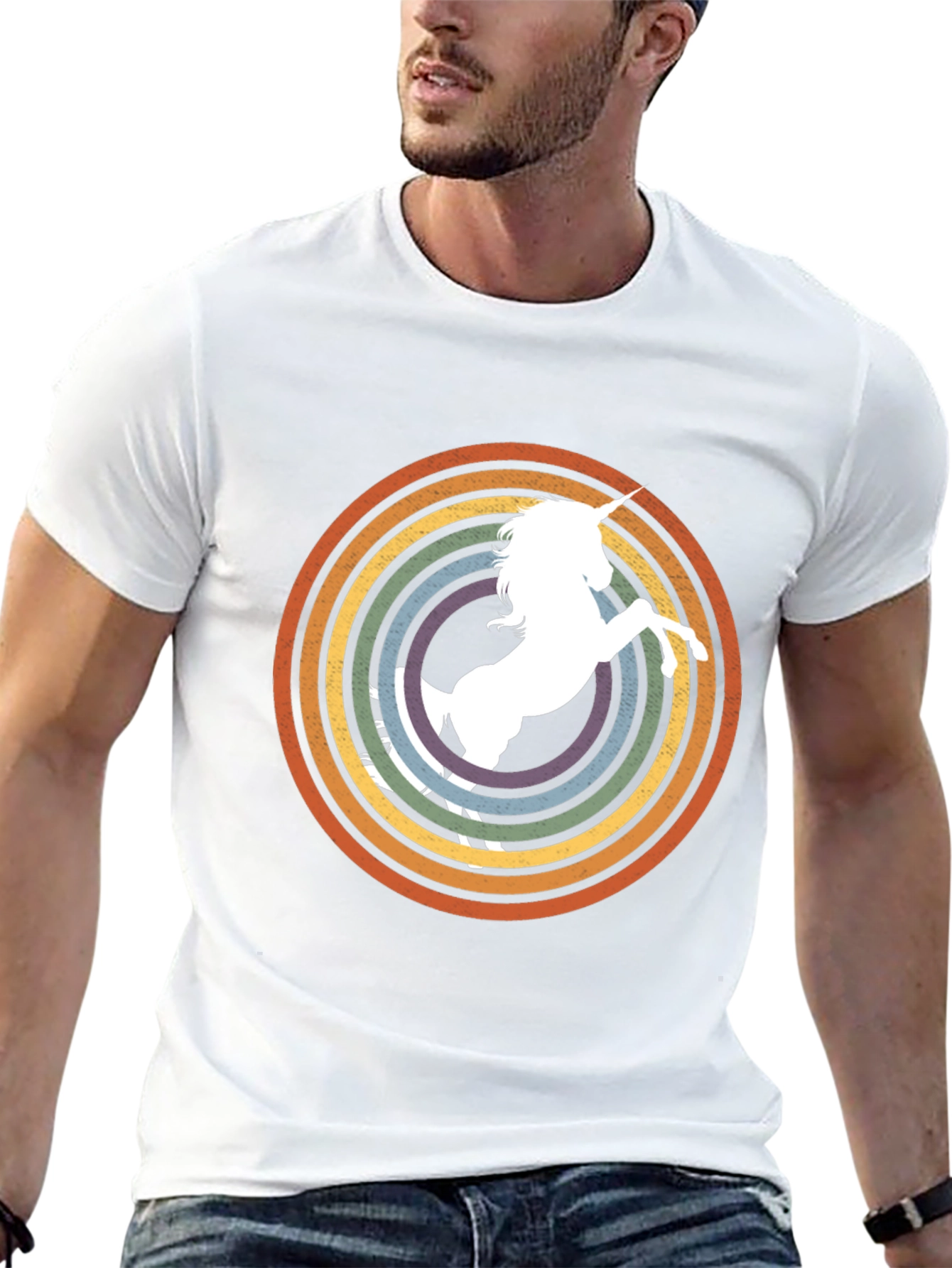 Unicorn Rainbow T-Shirt - Graphic Tee