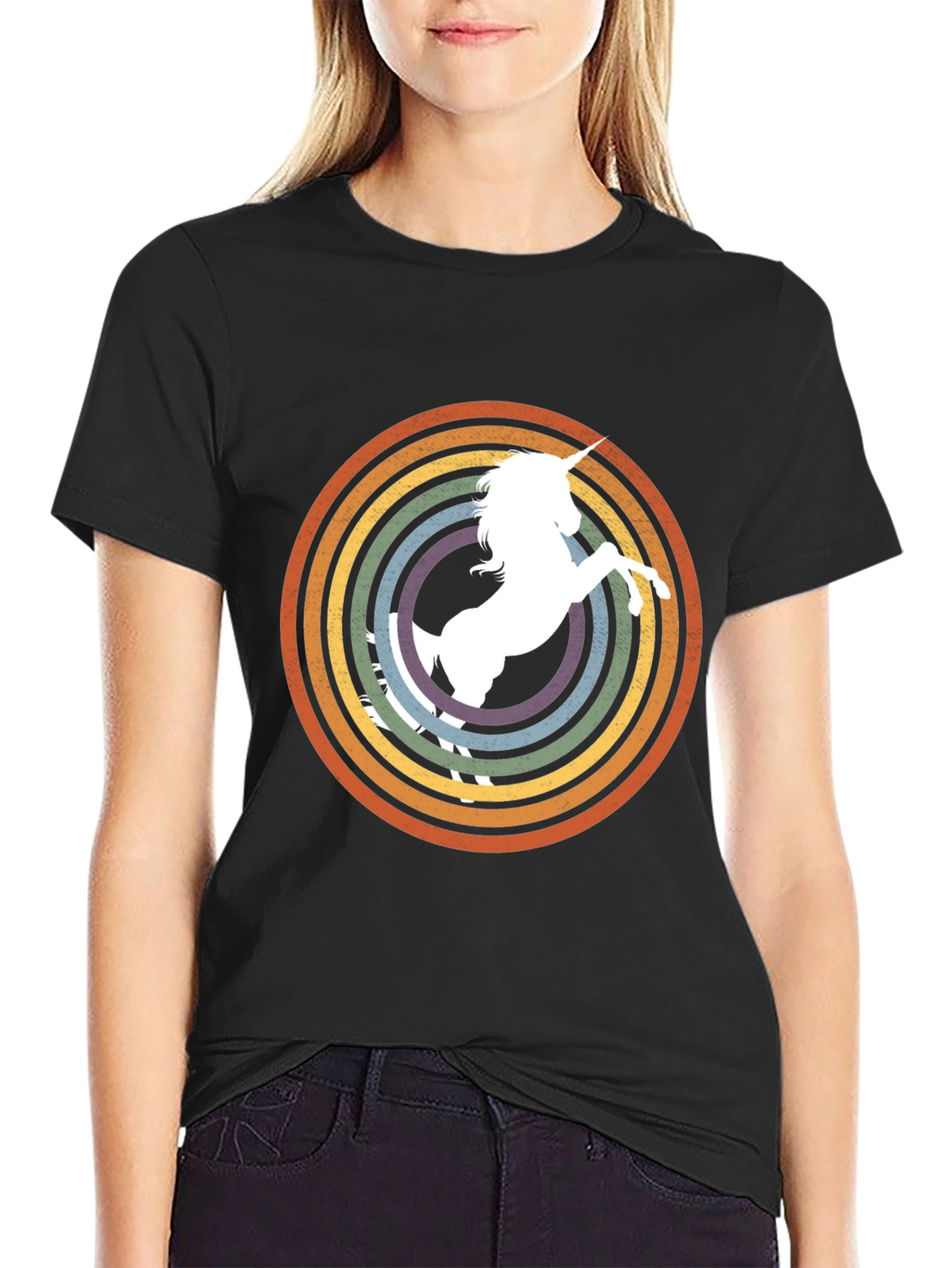 Unicorn Rainbow T-Shirt - Graphic Tee