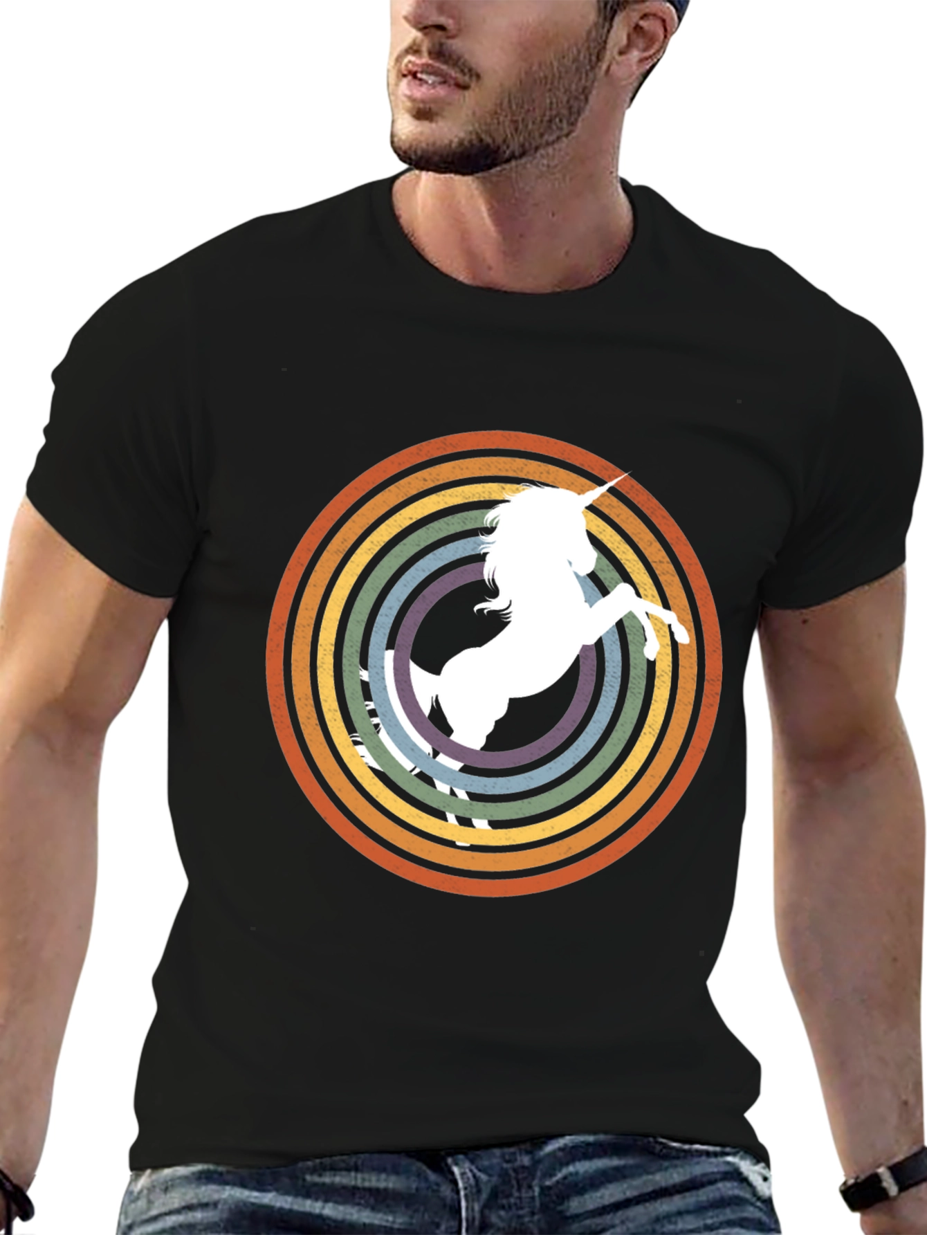 Unicorn Rainbow T-Shirt - Graphic Tee