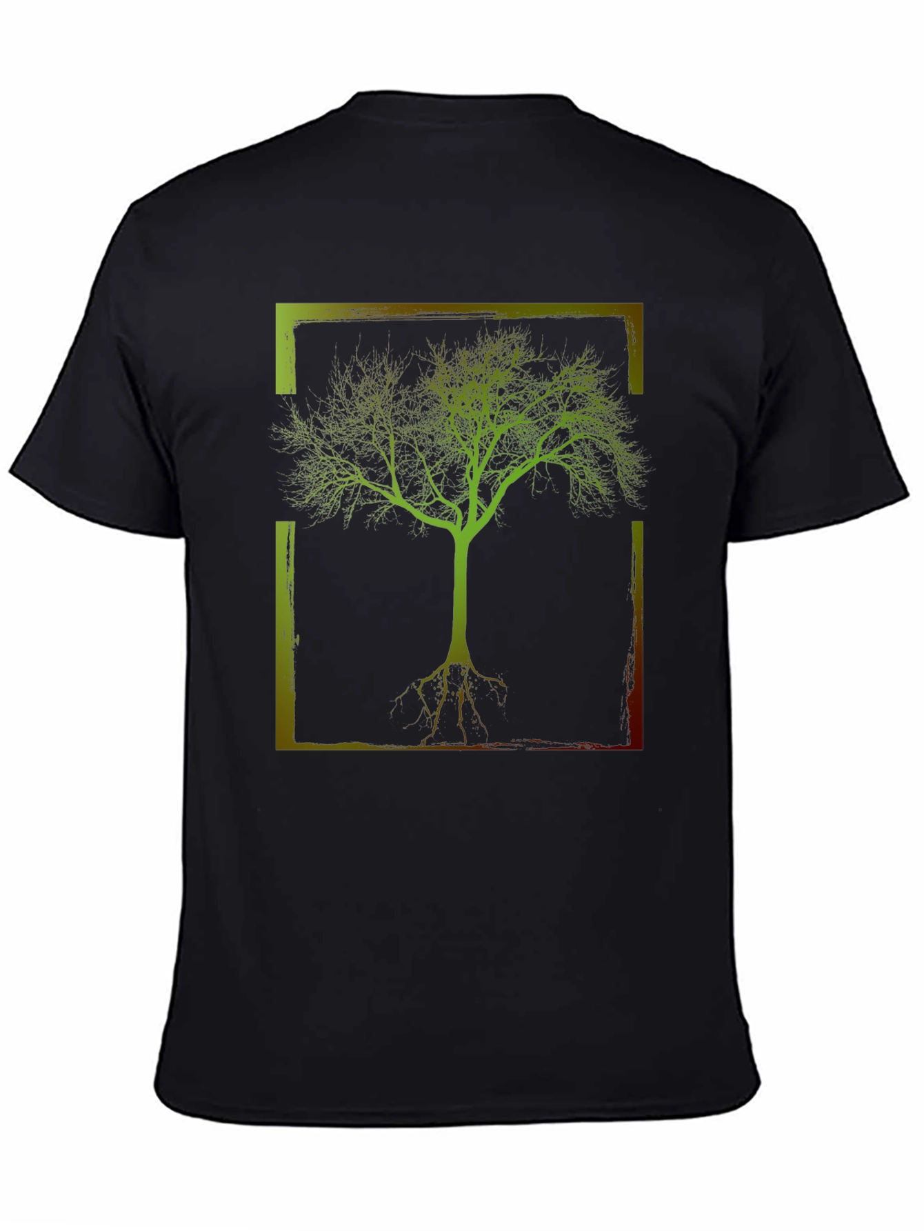 Abstract Tree Graphic Tee - Modern Nature Design