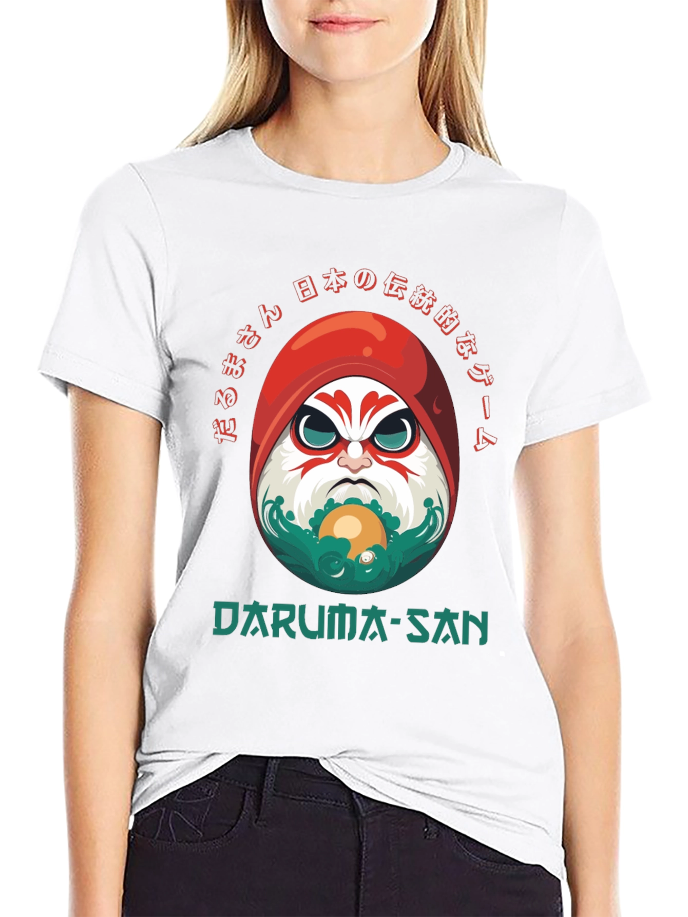 Daruma-San T-Shirt | Japanese Traditional Game