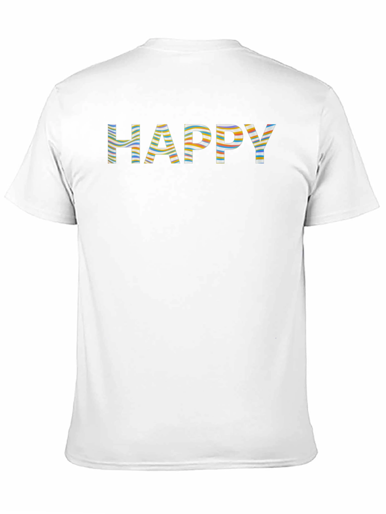 Happy Graphic Tee - Stylish Comfort