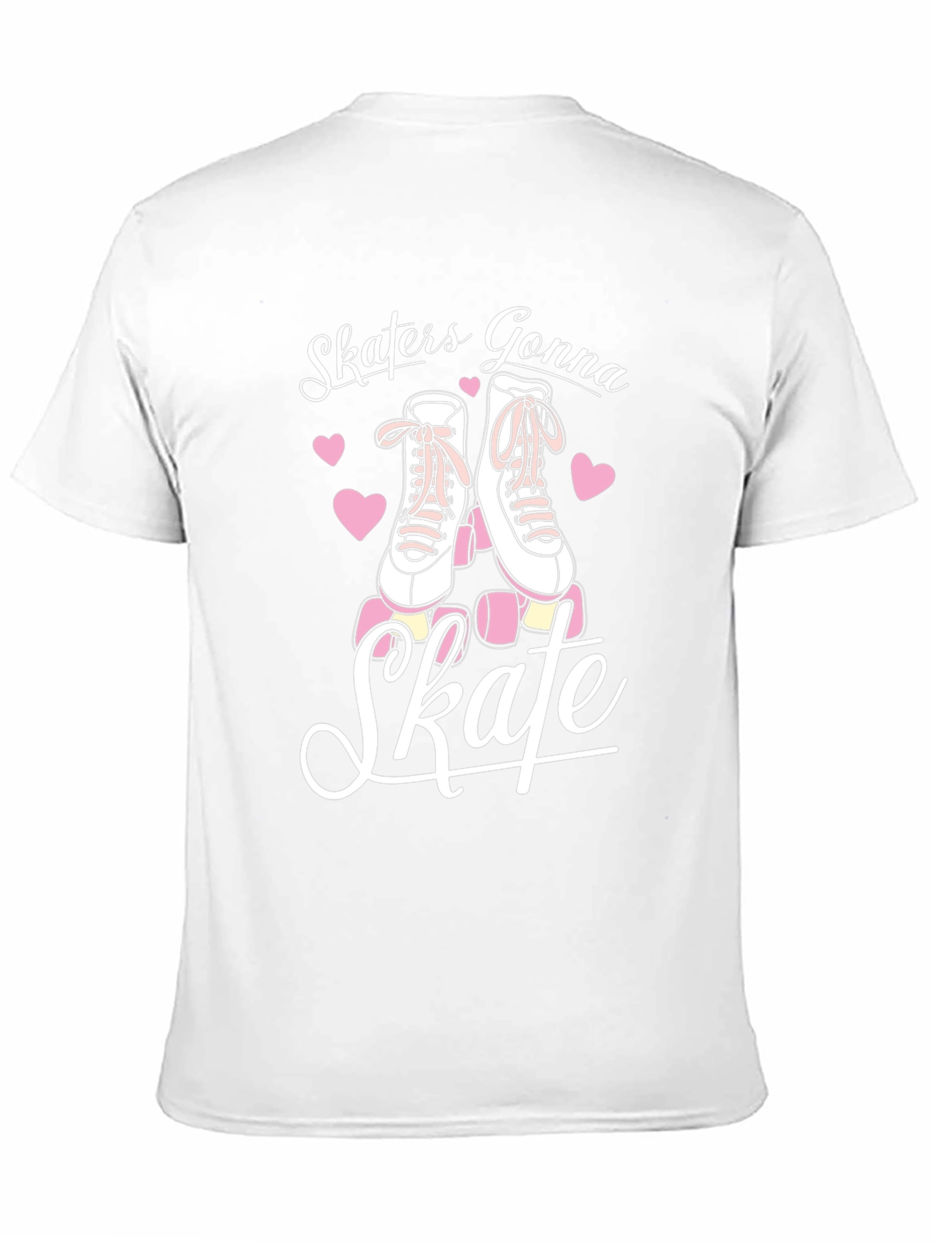 Skaters Gonna Skate Graphic Tee - Black