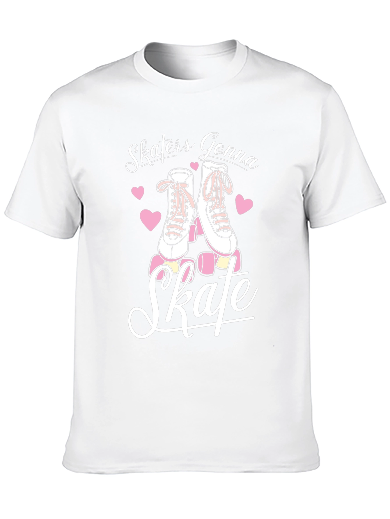 Skaters Gonna Skate Graphic Tee - Black