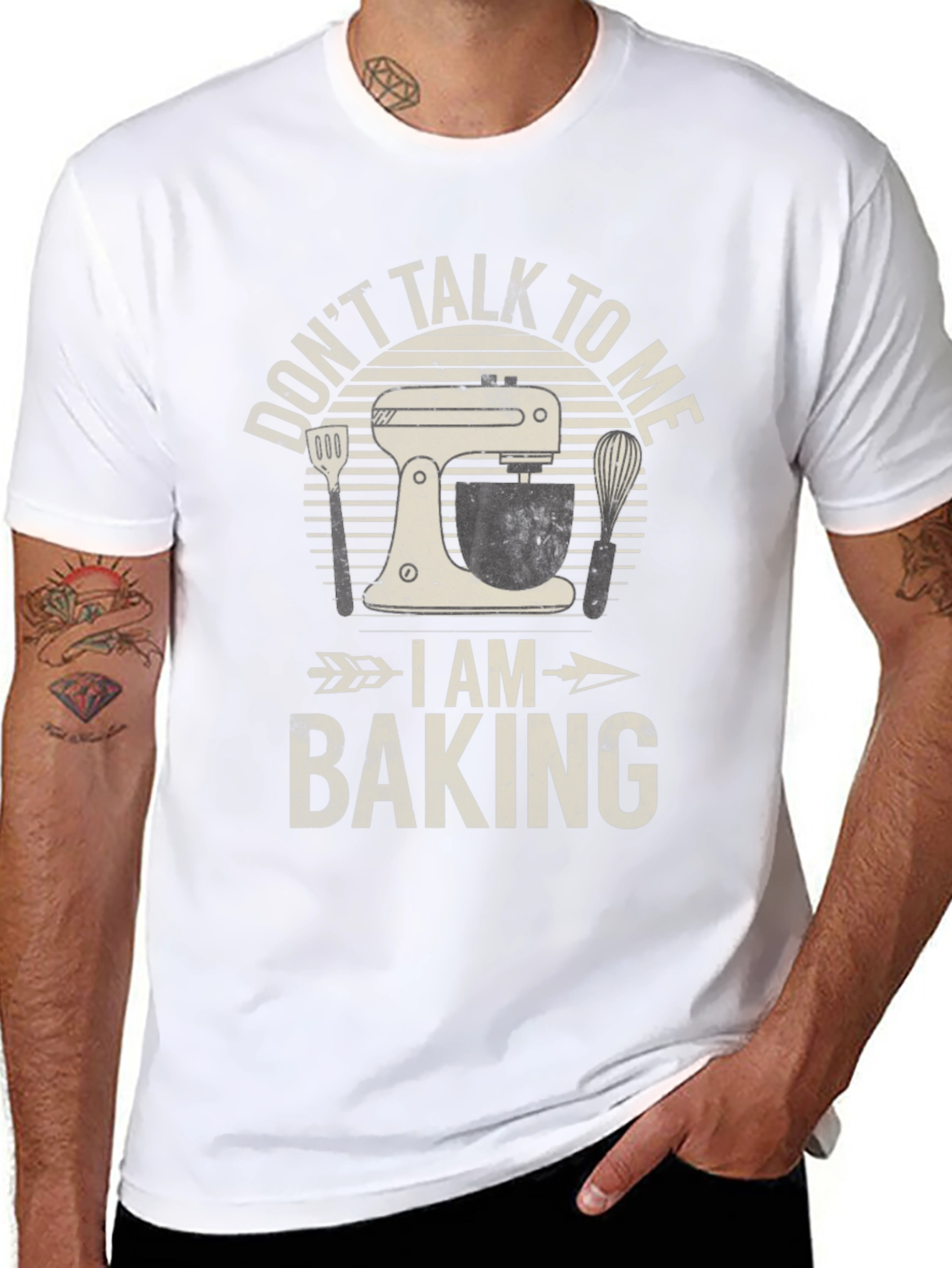 Dont Talk To Me I Am Baking T-Shirt
