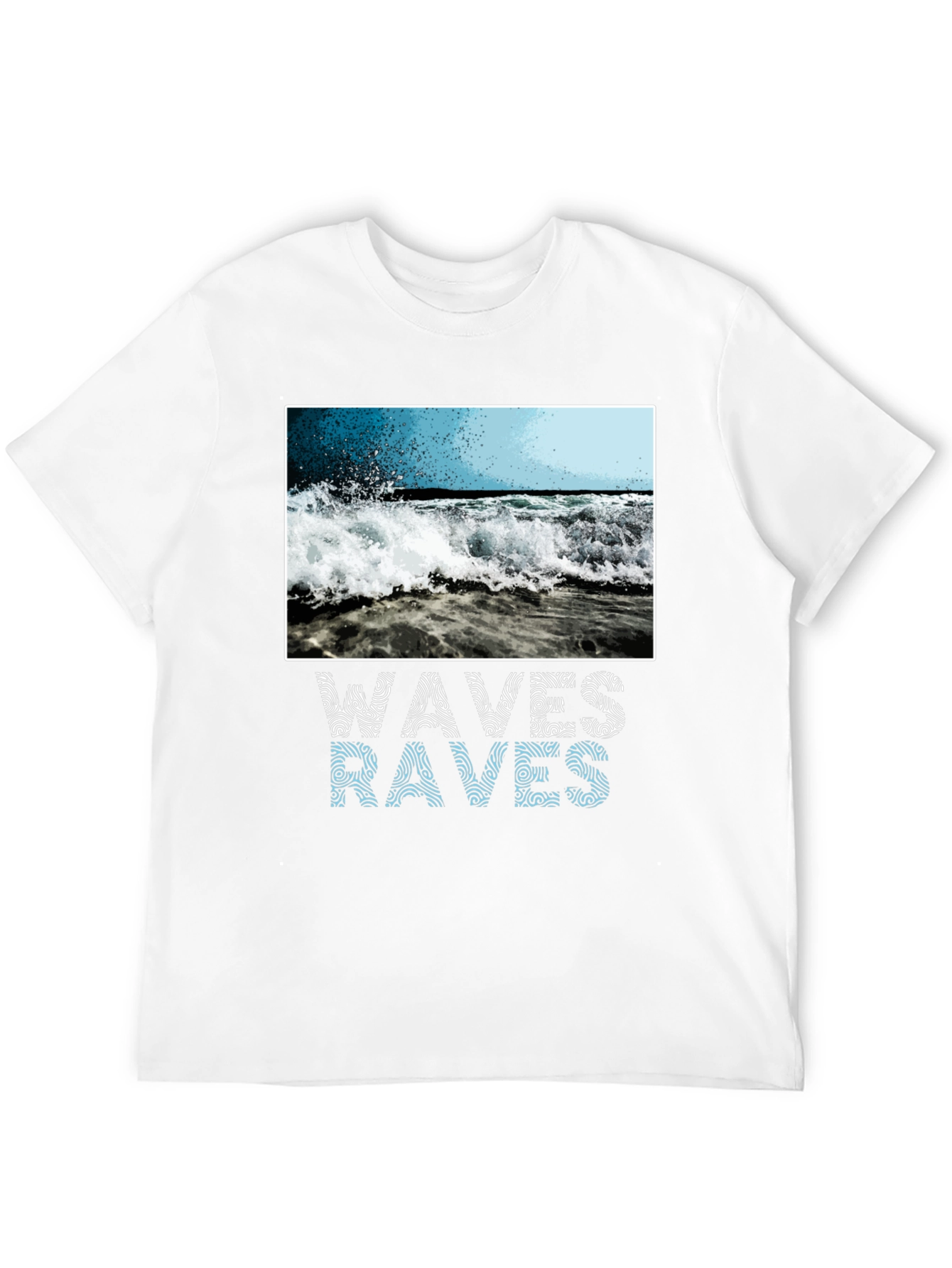 Waves Graphic T-Shirt - Ocean Lover