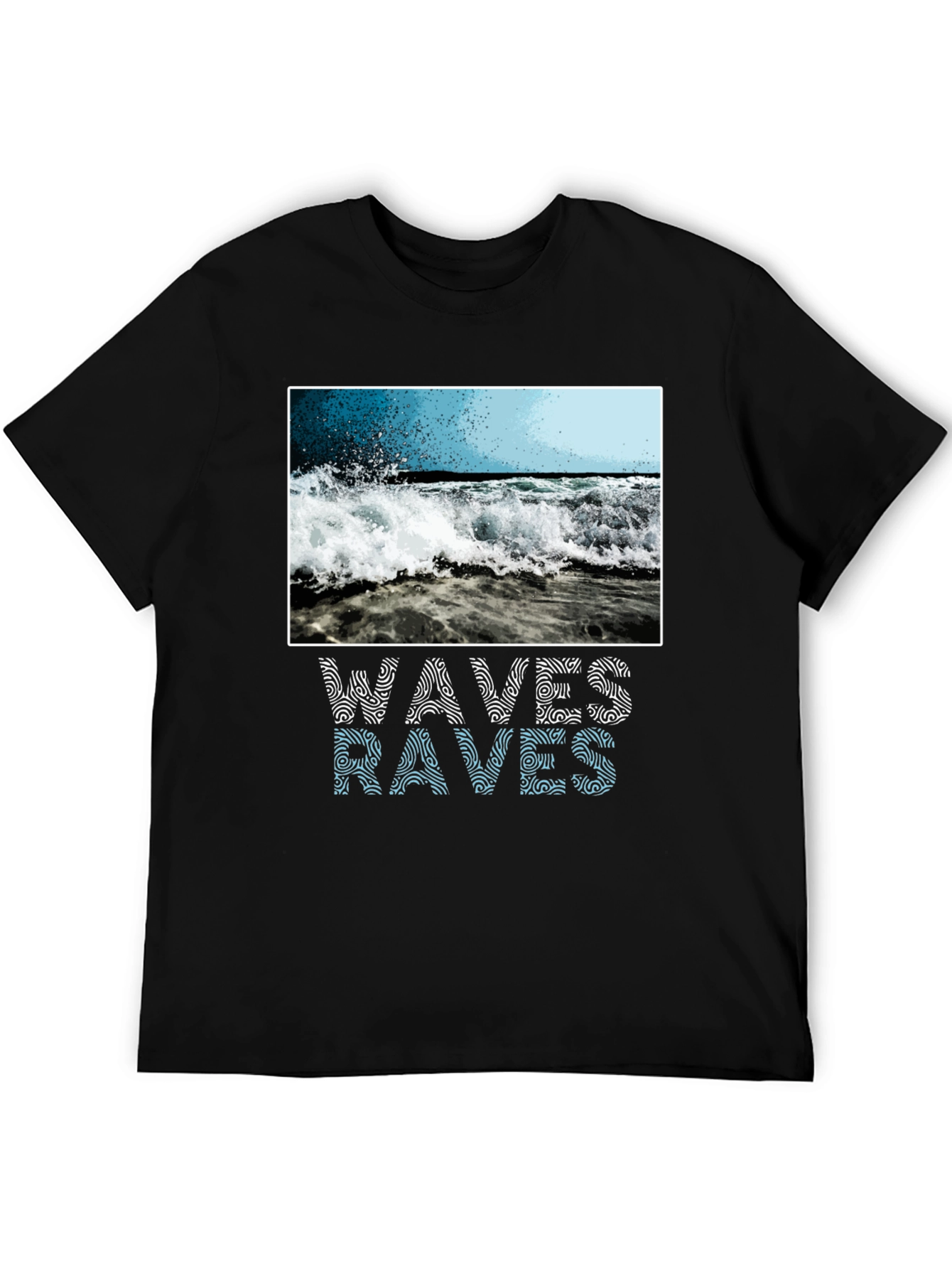 Waves Graphic T-Shirt - Ocean Lover