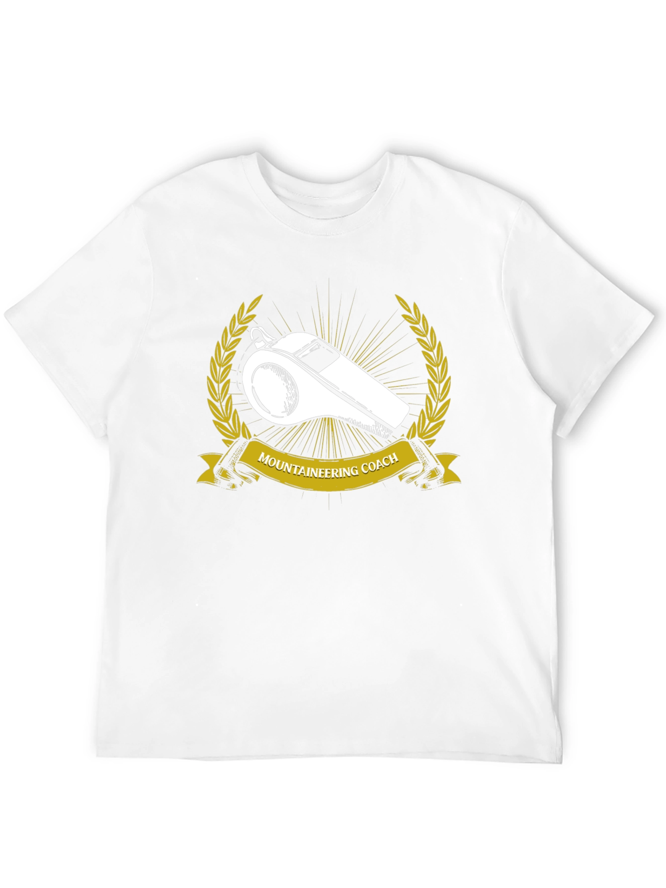 Mountaineering Coach T-Shirt - Whistle Design