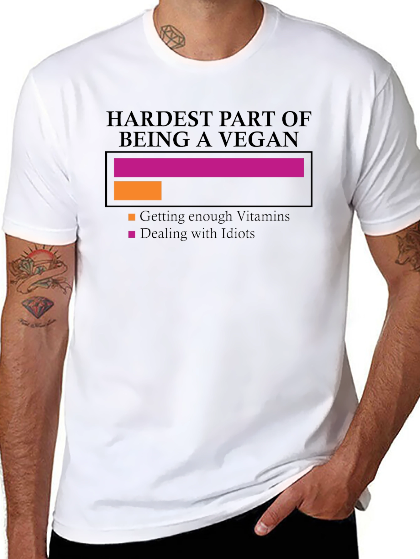 Hardest Part Being Vegan T-Shirt
