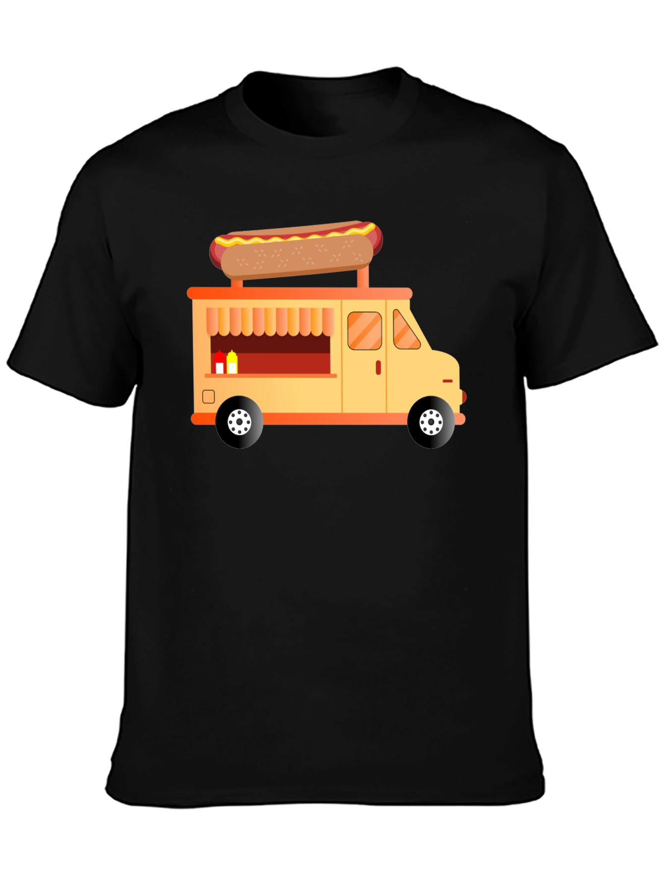 Hot Dog Truck Graphic Tee
