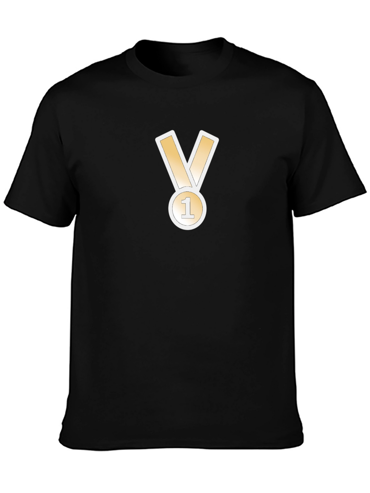 Winners Tee: #1 Medal Graphic T-Shirt