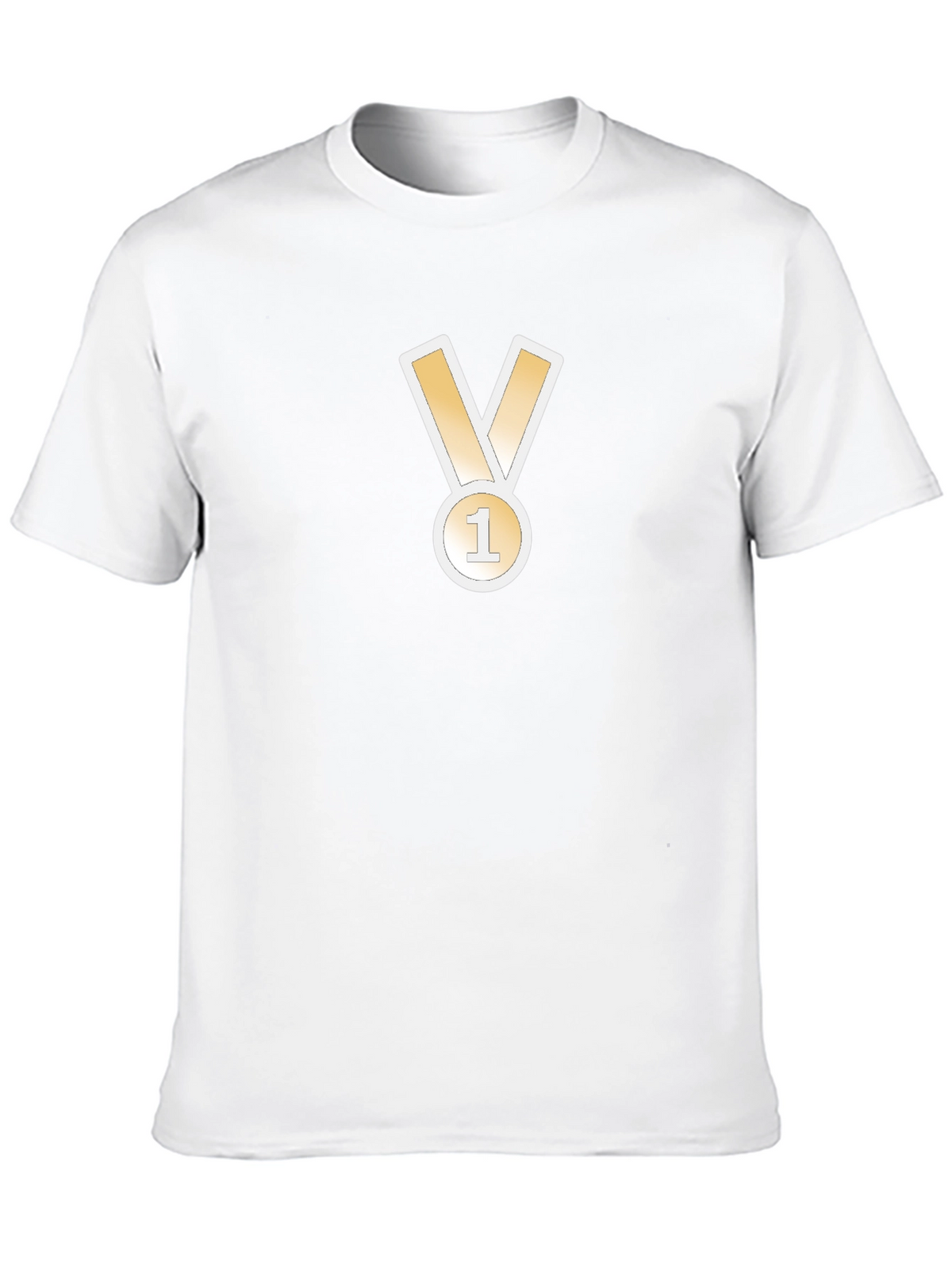 Winners Tee: #1 Medal Graphic T-Shirt