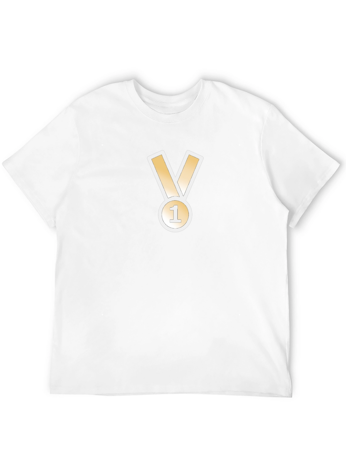 Winners Tee: #1 Medal Graphic T-Shirt