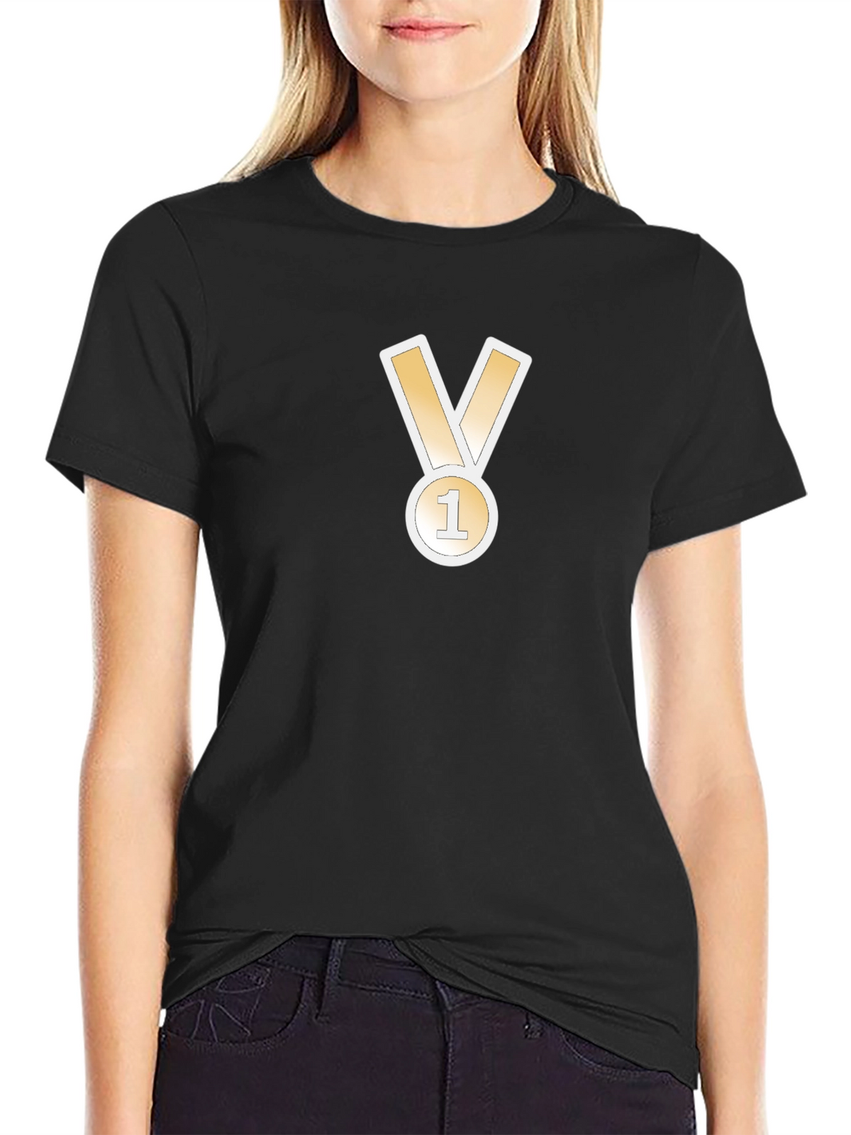 Winners Tee: #1 Medal Graphic T-Shirt