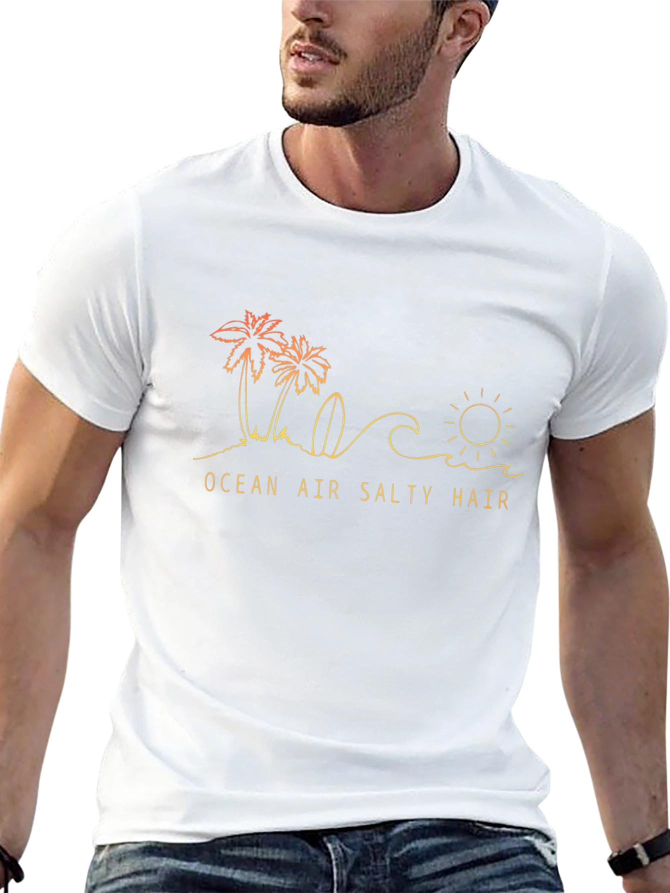 Ocean Air Salty Hair Graphic Tee