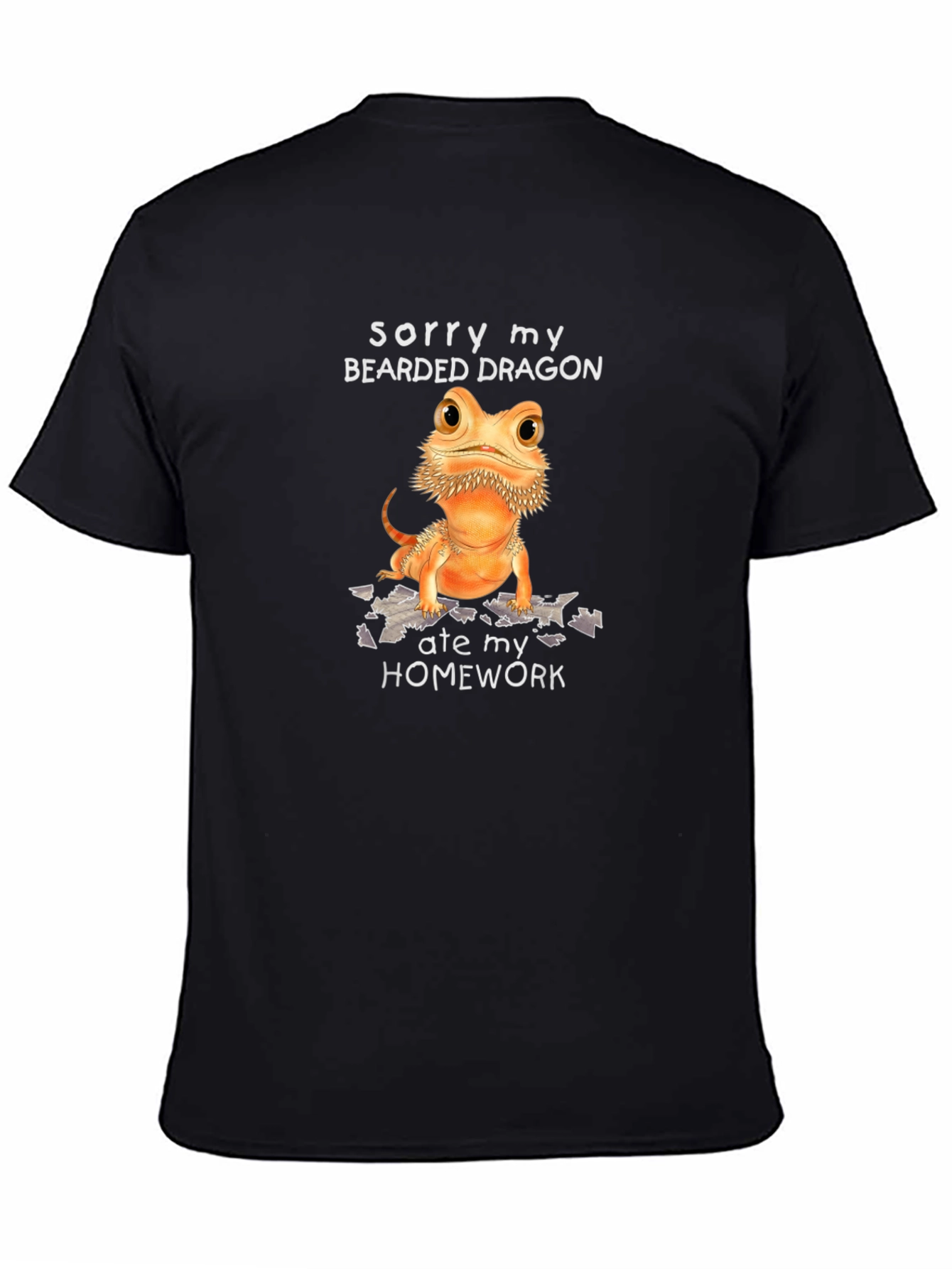 Bearded Dragon Ate My Homework Graphic Tee