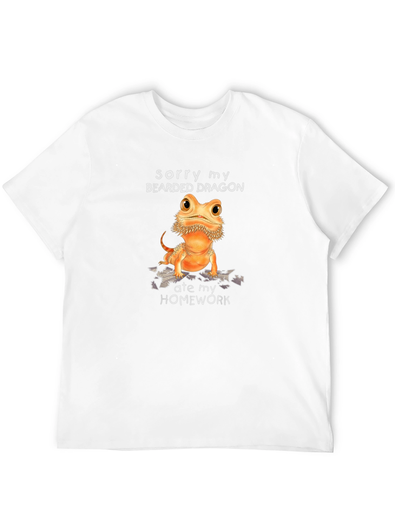 Bearded Dragon Ate My Homework Graphic Tee