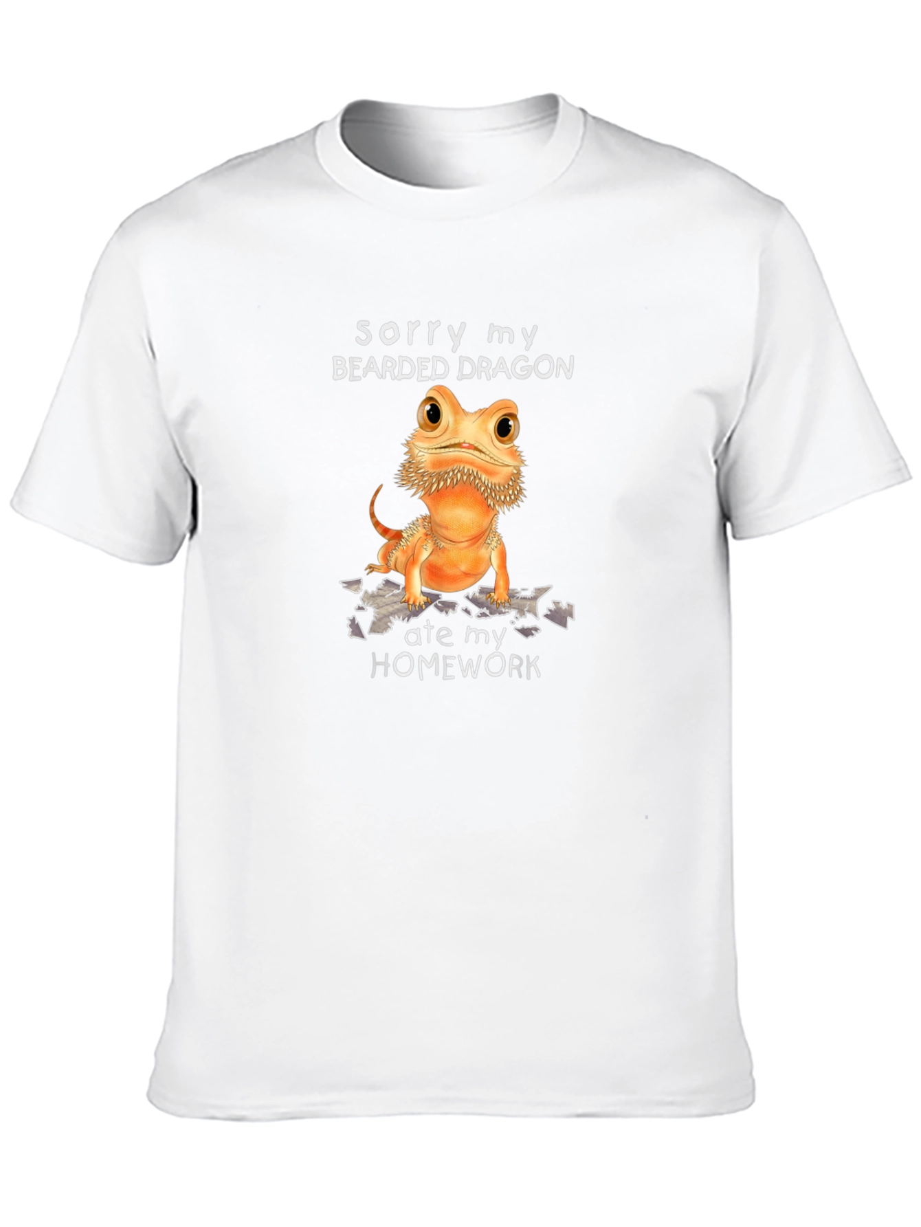 Bearded Dragon Ate My Homework Graphic Tee