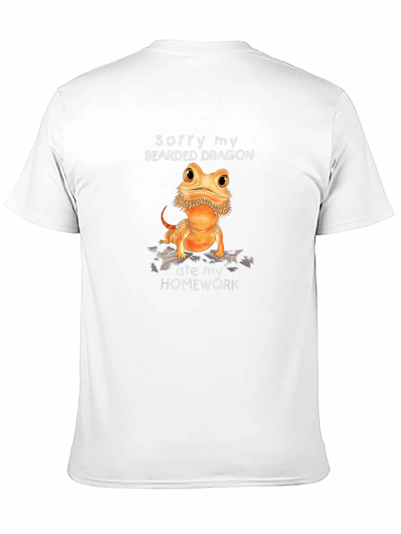 Bearded Dragon Ate My Homework Graphic Tee