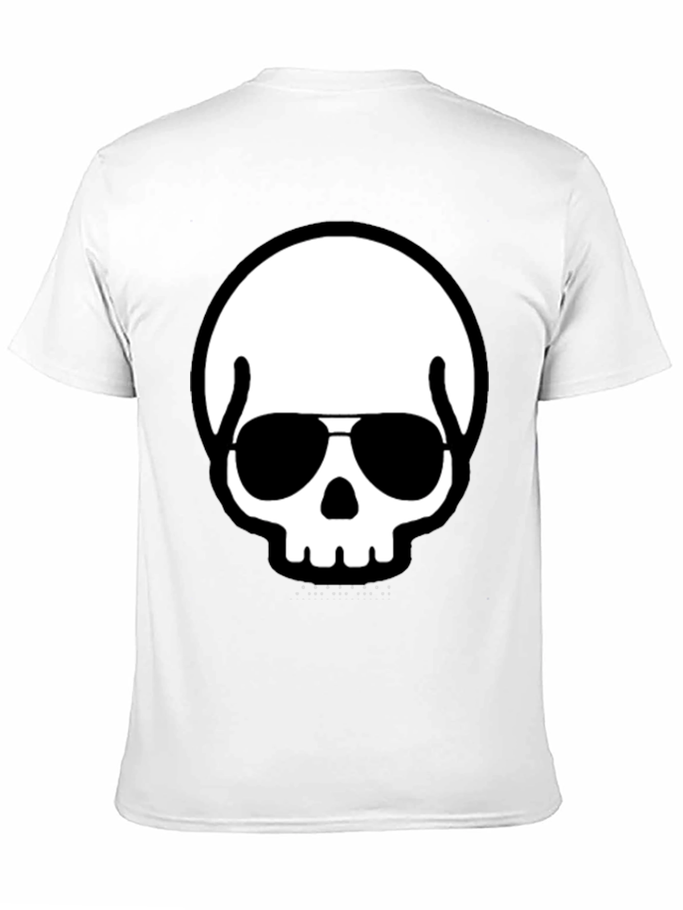 Cool Skull with Shades Black T-Shirt