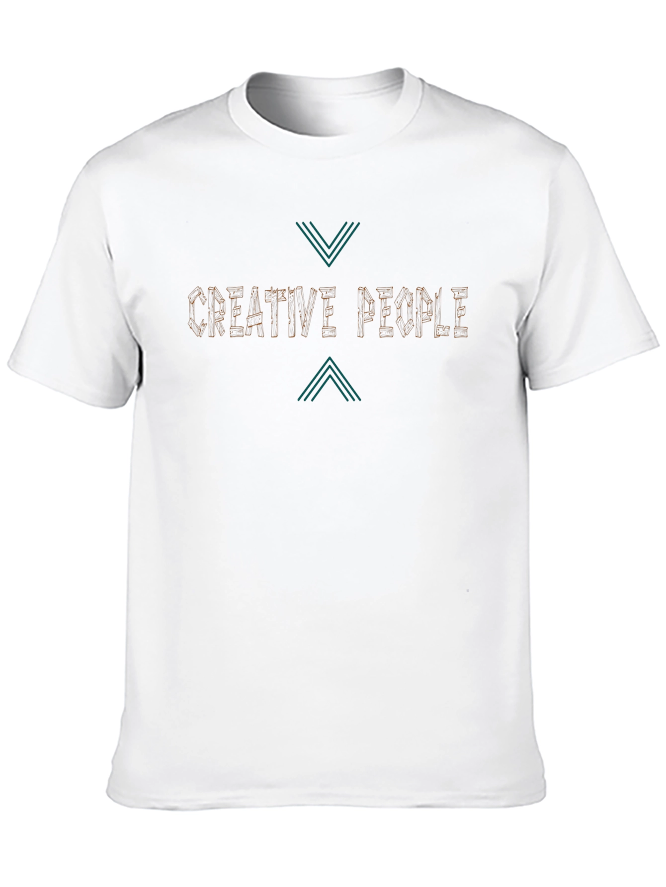 Creative People Tee - Black Cotton T-Shirt