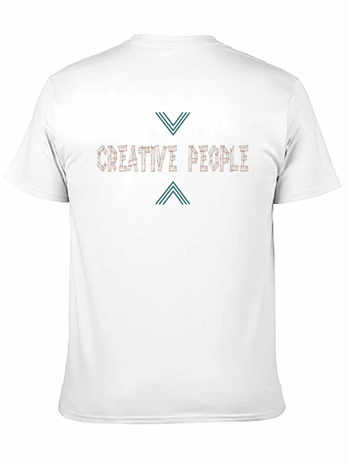 Creative People Tee - Black Cotton T-Shirt