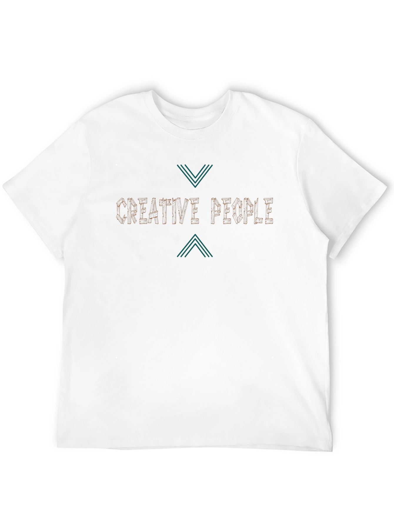 Creative People Tee - Black Cotton T-Shirt
