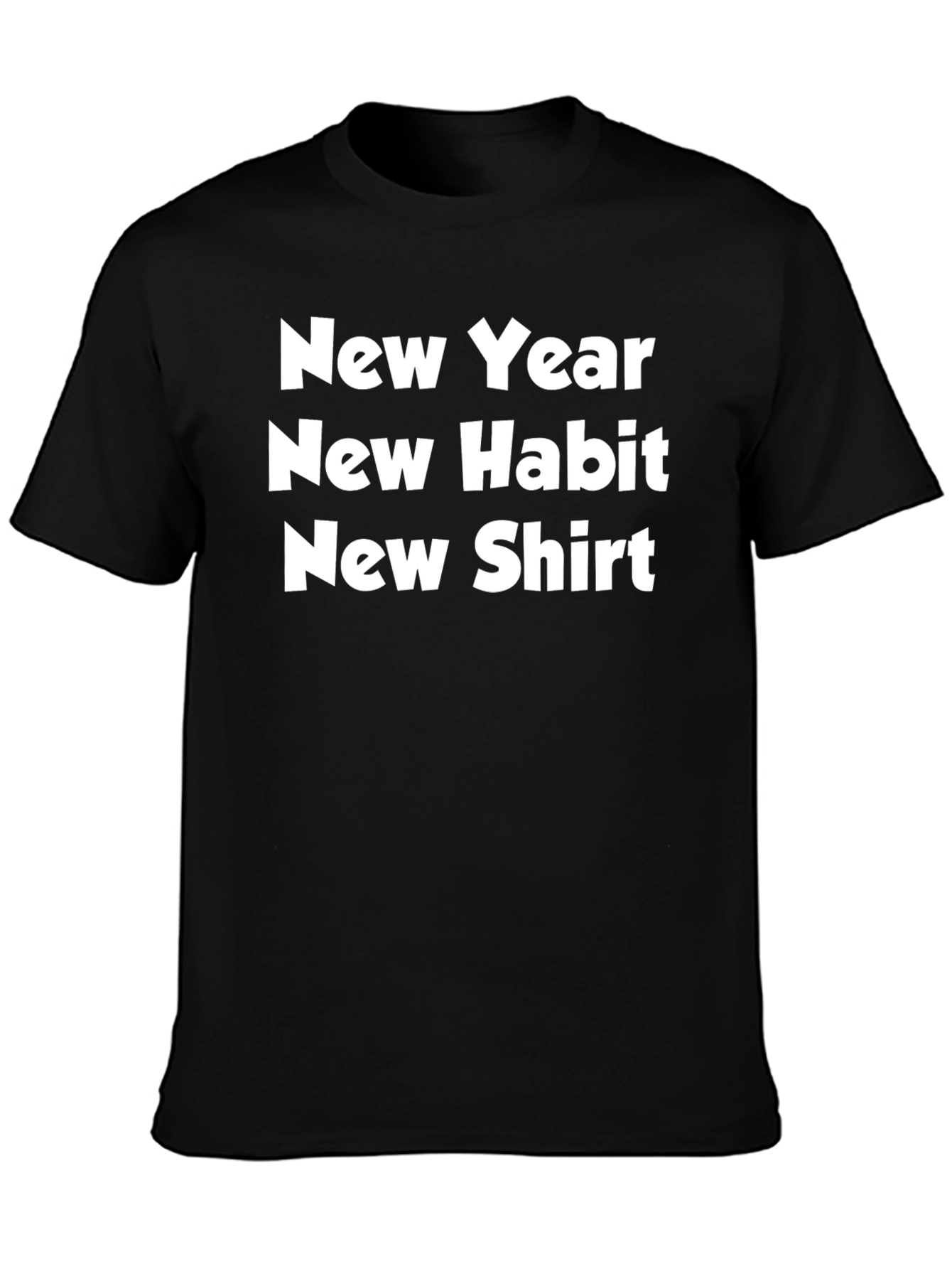 New Year New Habit T-Shirt