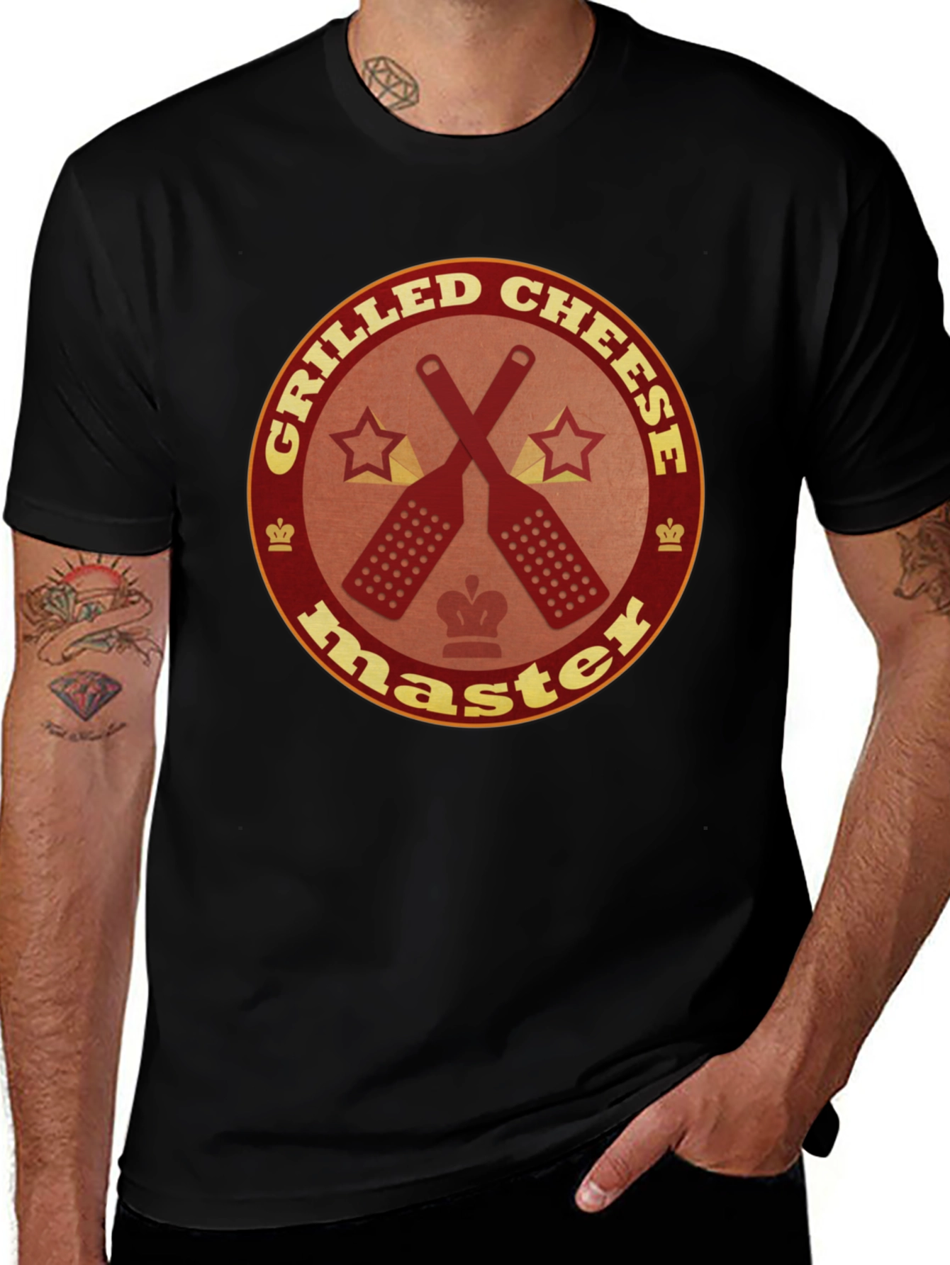 Grilled Cheese Master Graphic T-Shirt
