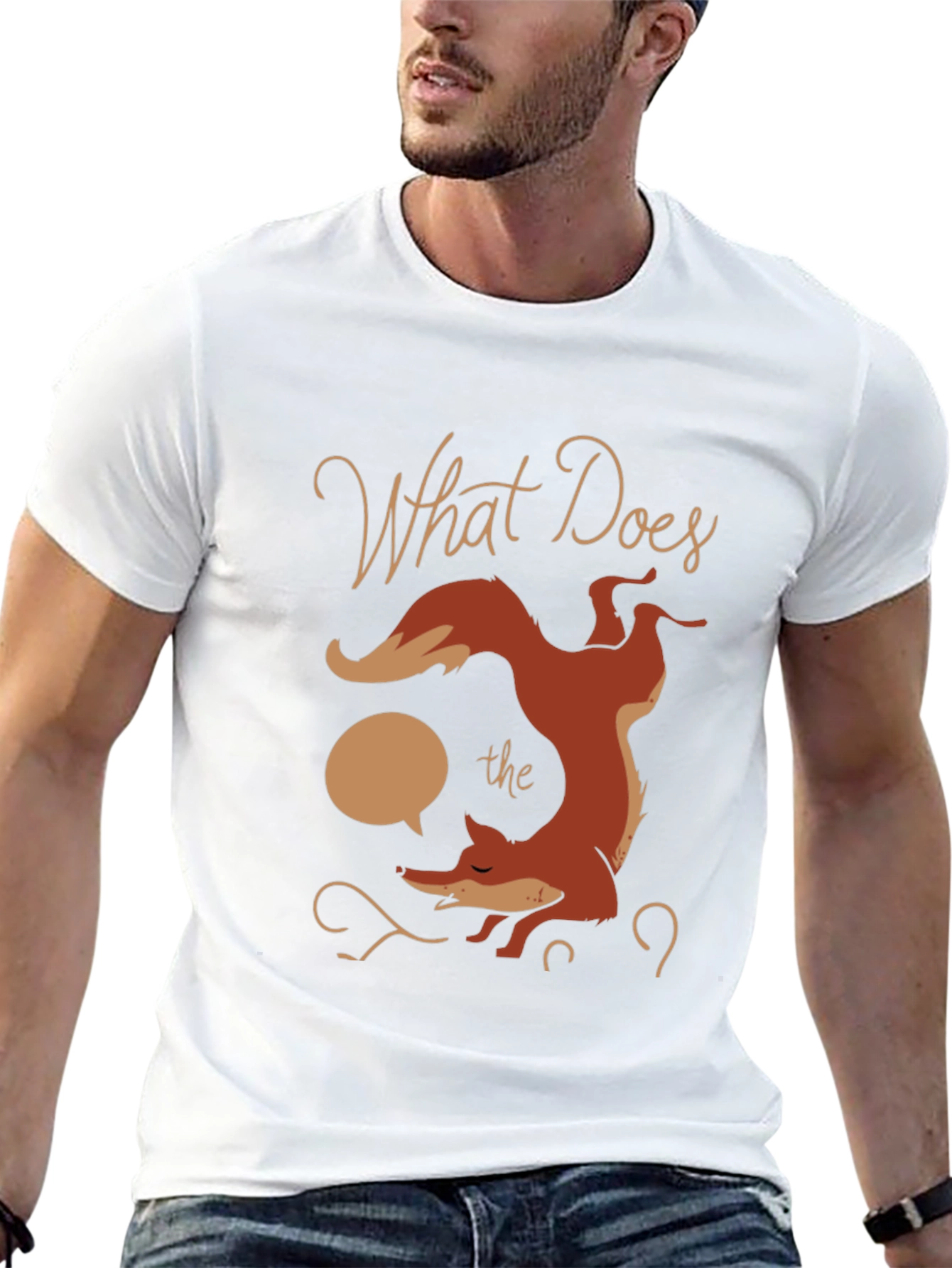 What Does the Fox Say? Graphic T-Shirt