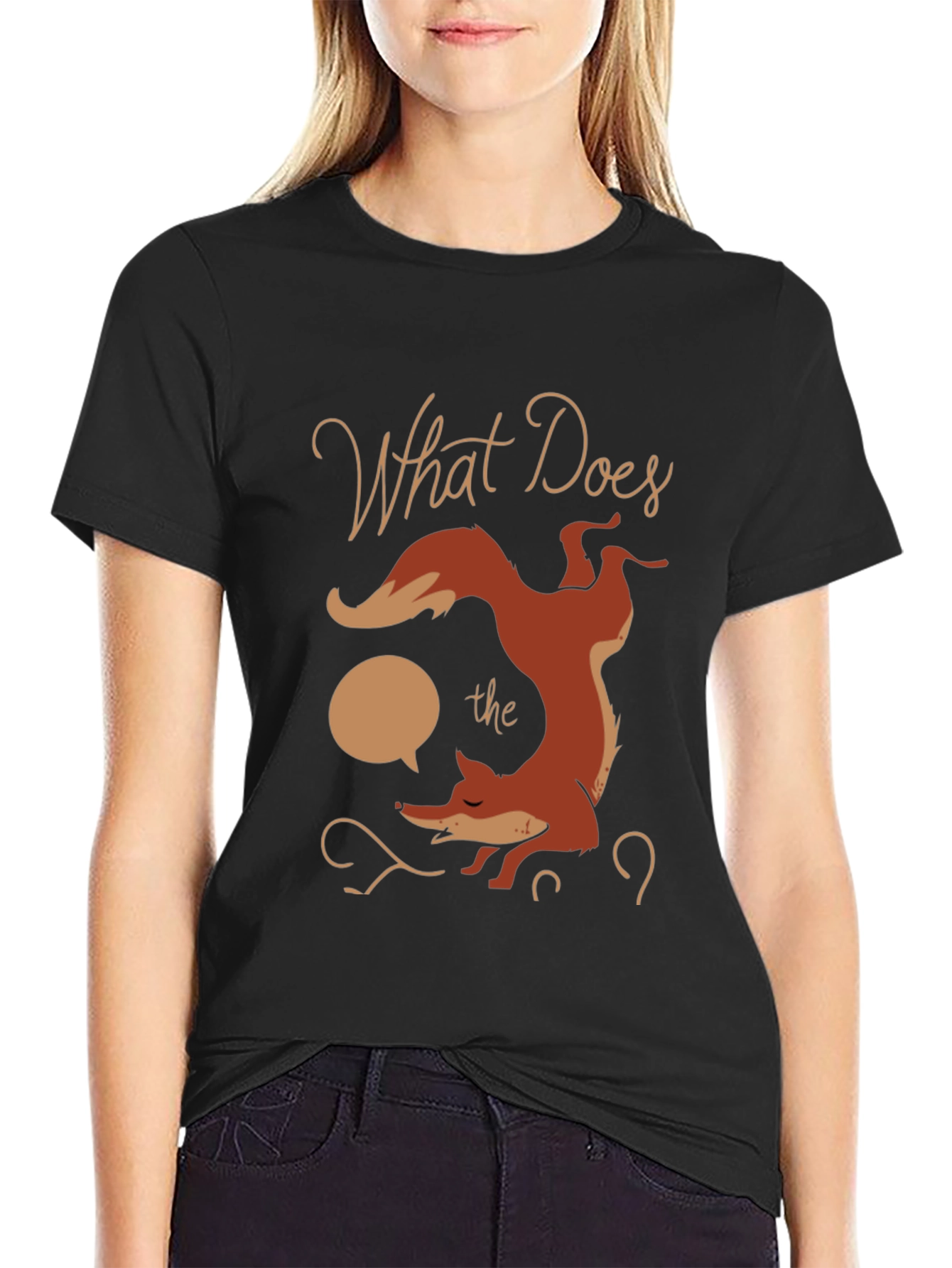 What Does the Fox Say? Graphic T-Shirt