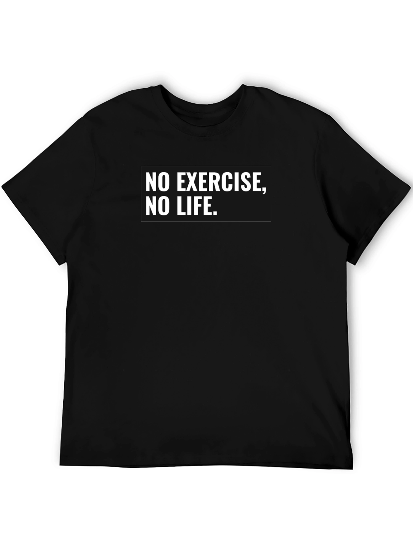 No Exercise No Life Graphic Tee