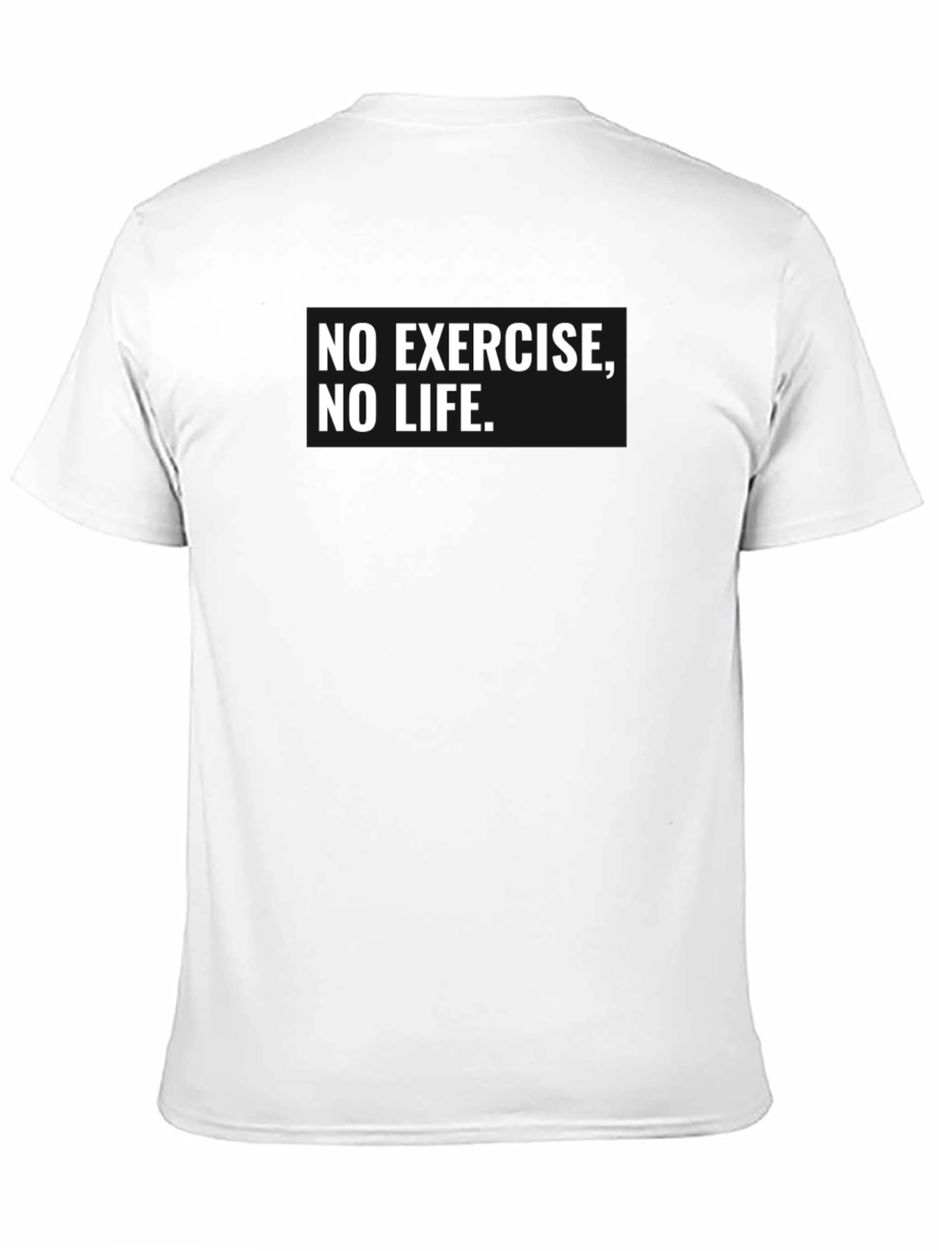 No Exercise No Life Graphic Tee
