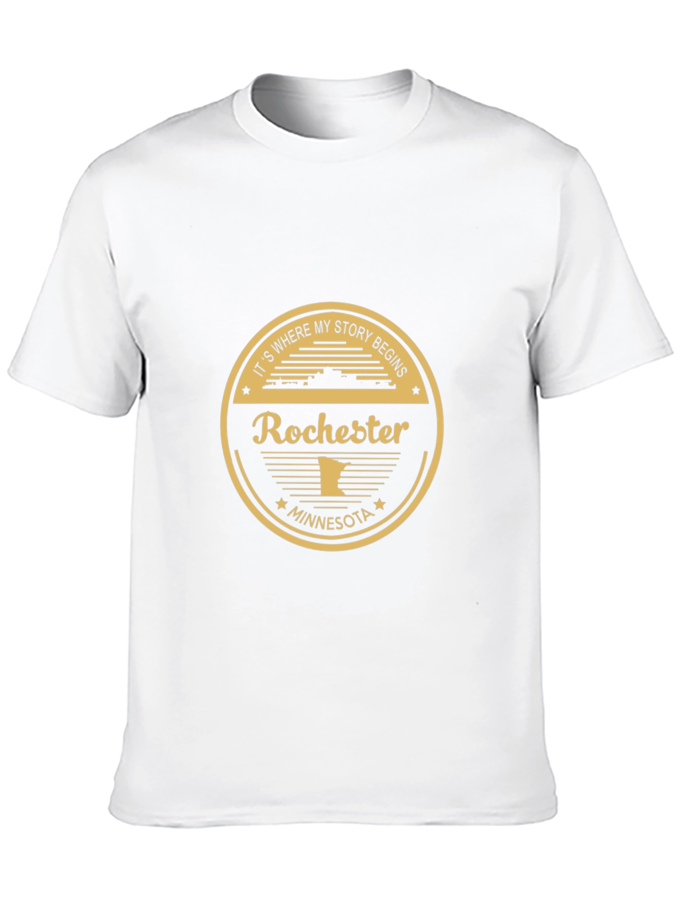 Rochester Minnesota Story Begins T-Shirt