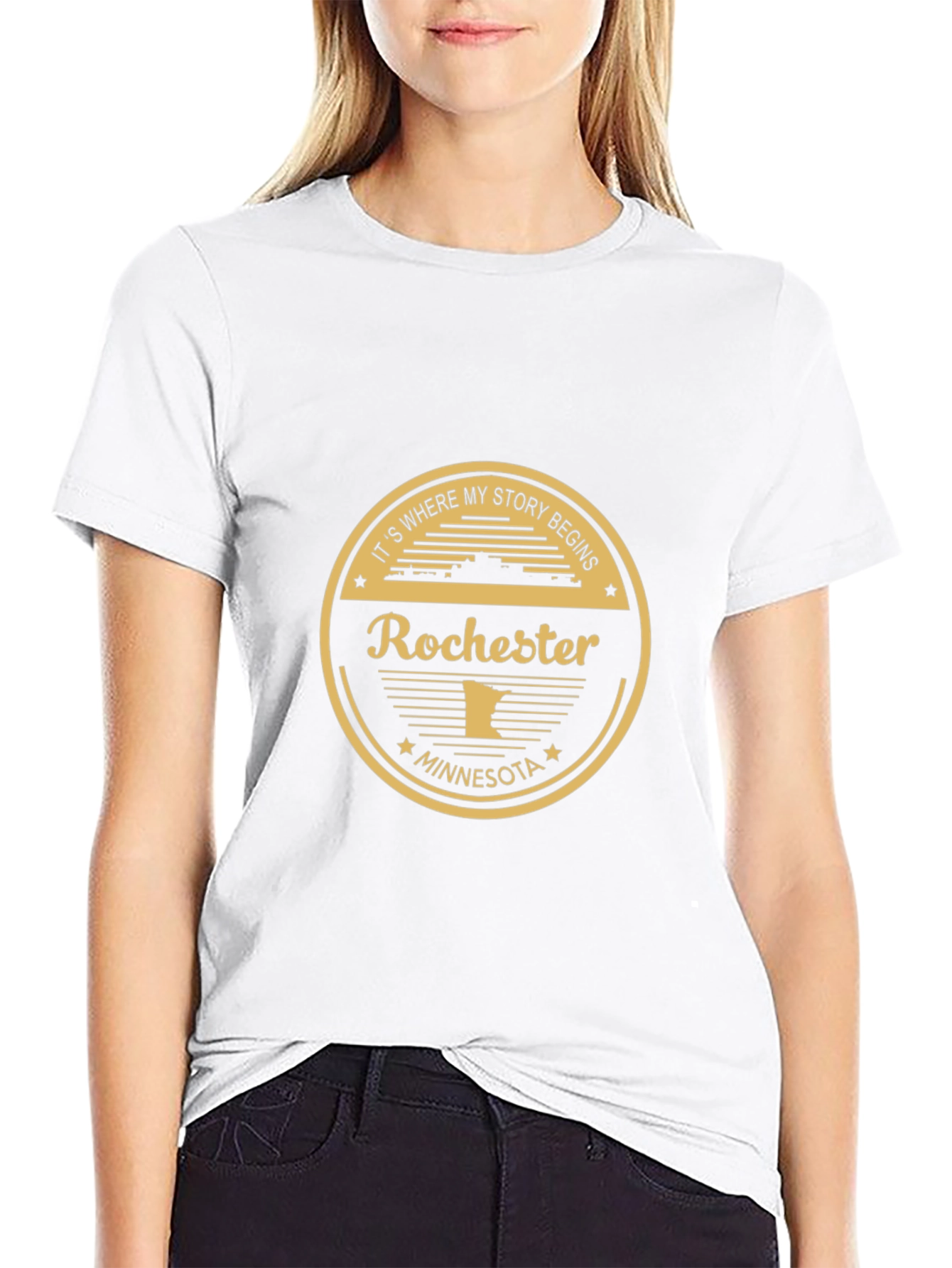 Rochester Minnesota Story Begins T-Shirt