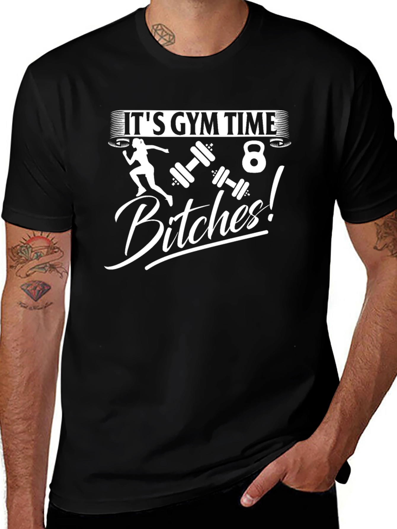 Its Gym Time Funny Workout T-Shirt
