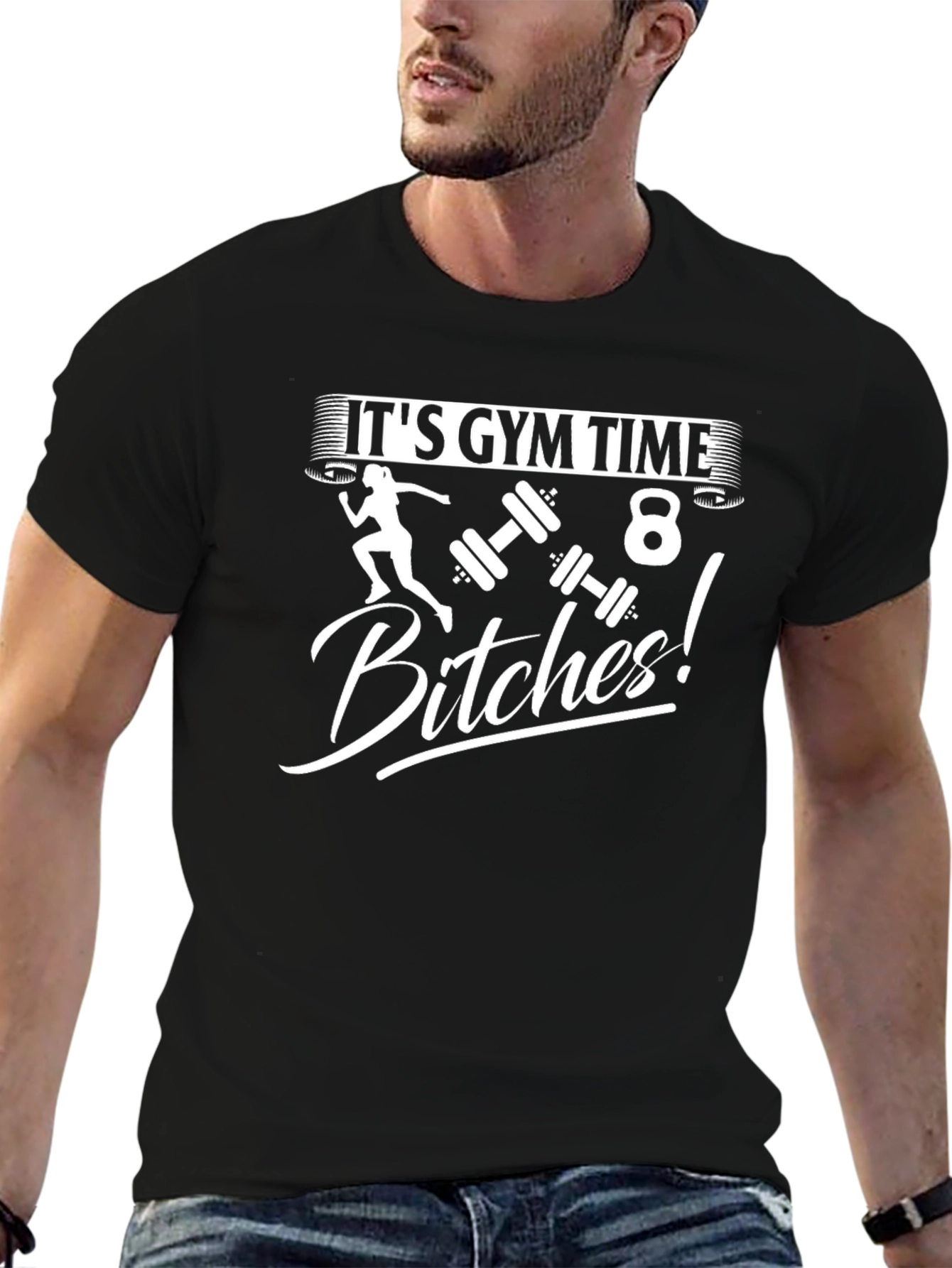 Its Gym Time Funny Workout T-Shirt