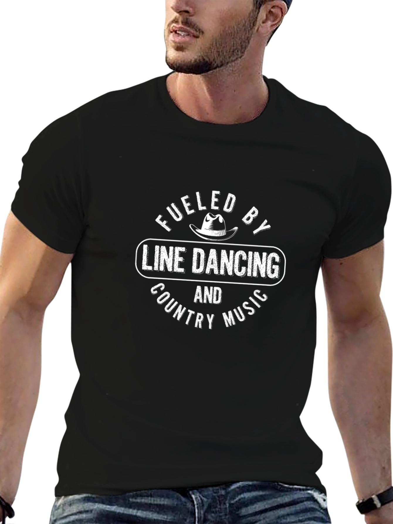 Fueled by Line Dancing Country Music T-Shirt