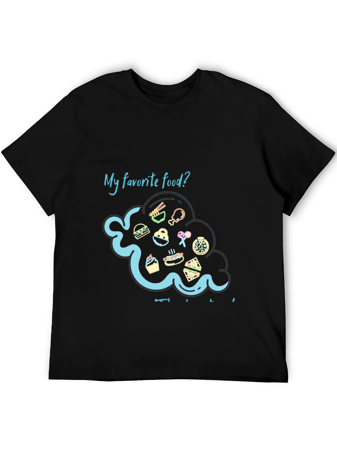My Favorite Food T-Shirt - Foodie Lover Tee