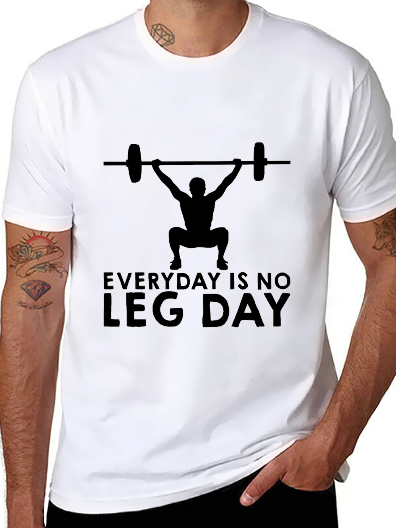 Everyday is No Leg Day T-Shirt