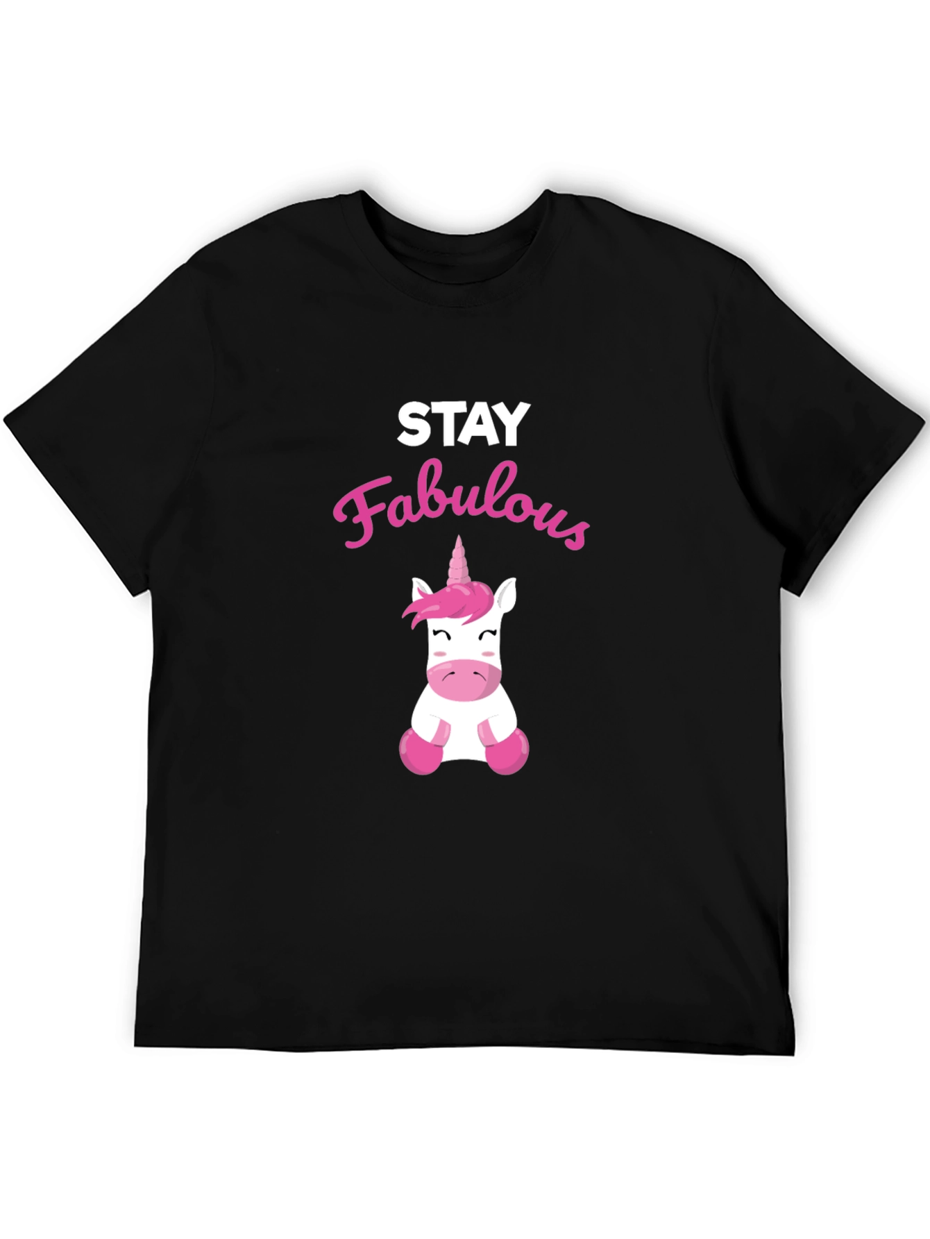 Stay Fabulous Unicorn Graphic Tee