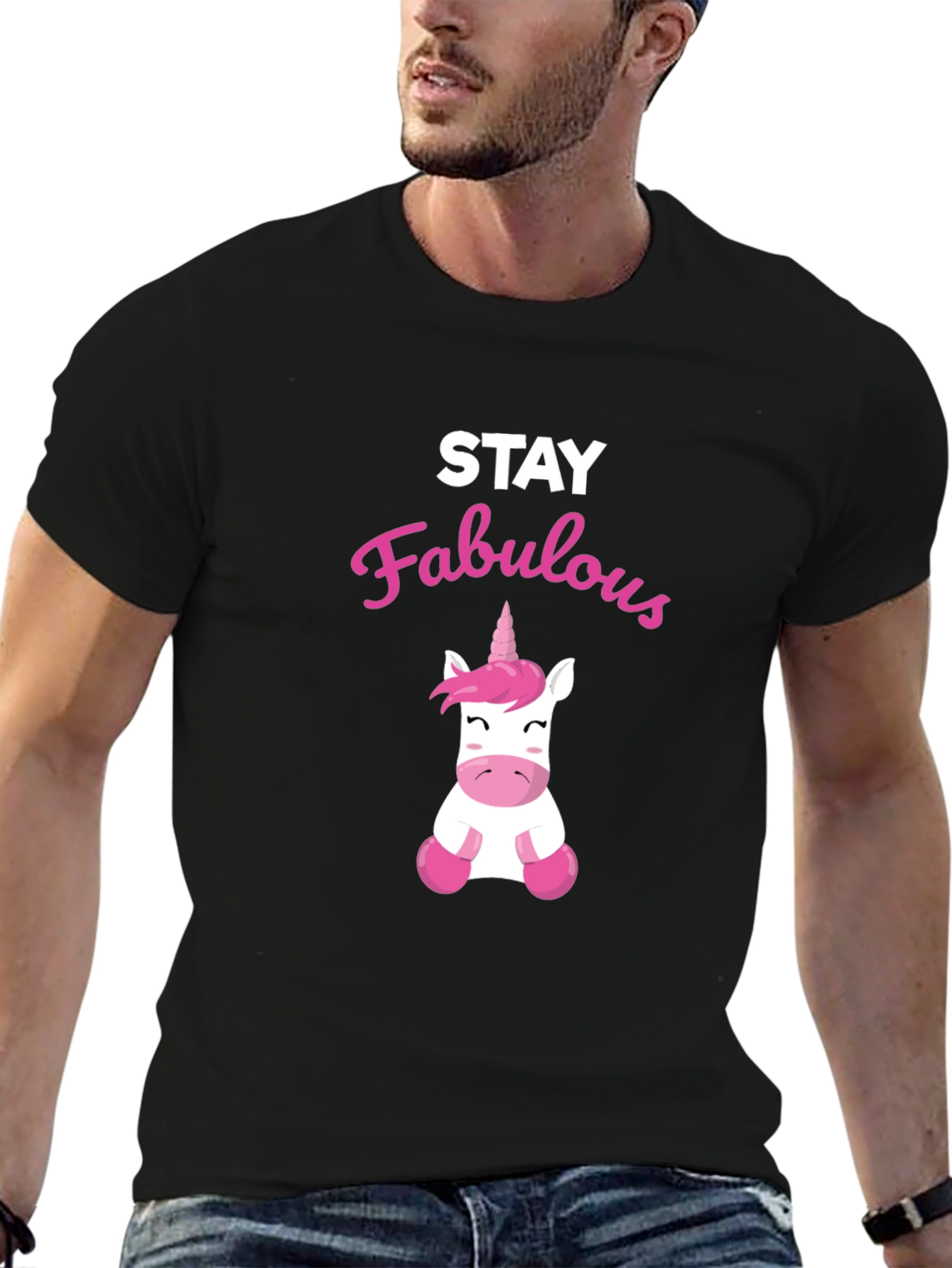 Stay Fabulous Unicorn Graphic Tee