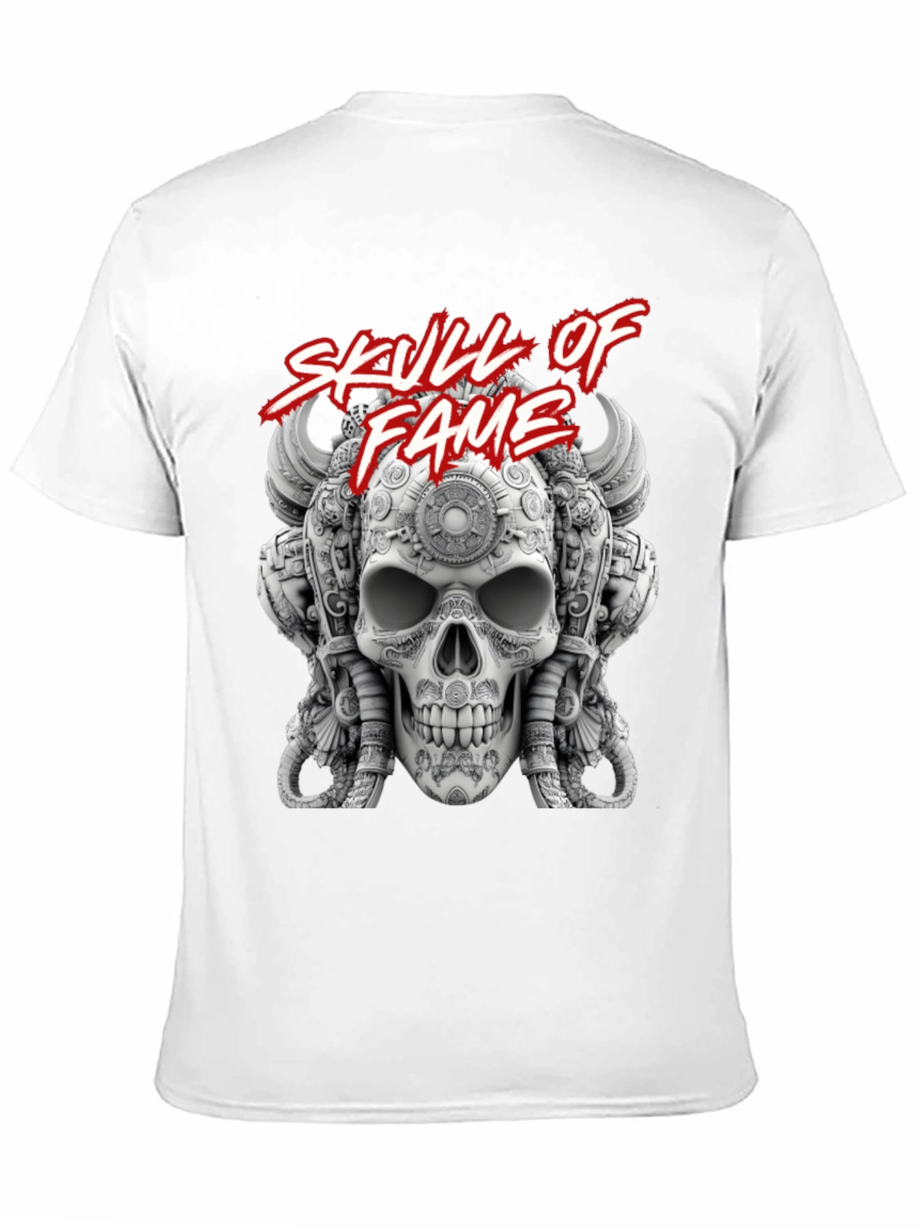 Skull of Fame Graphic Tee - Unique Skull Design