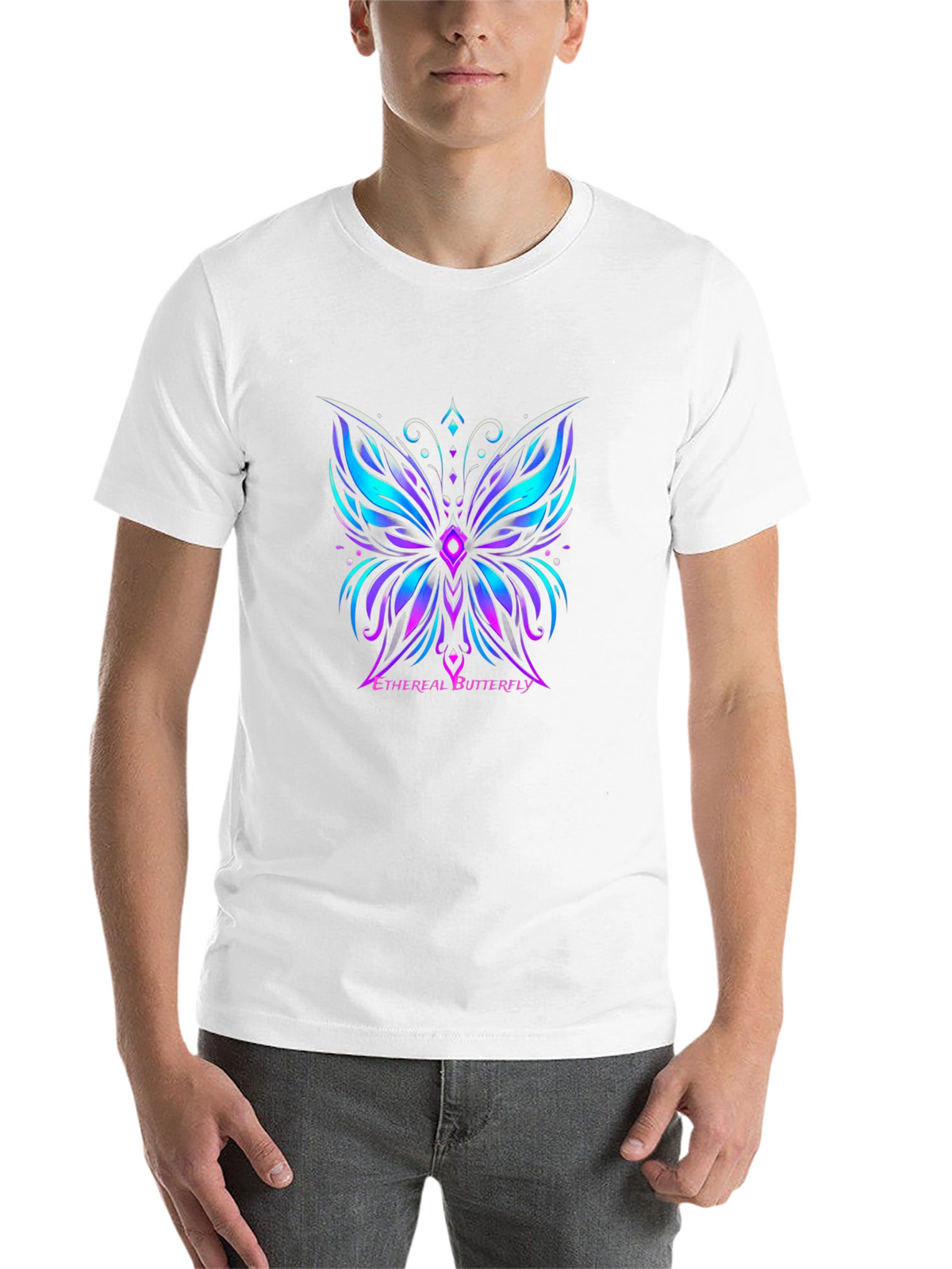 Ethereal Butterfly Graphic T-Shirt