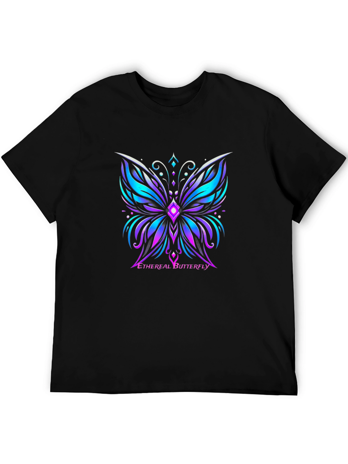 Ethereal Butterfly Graphic T-Shirt