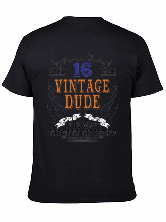 Vintage Dude 16th Birthday T-Shirt